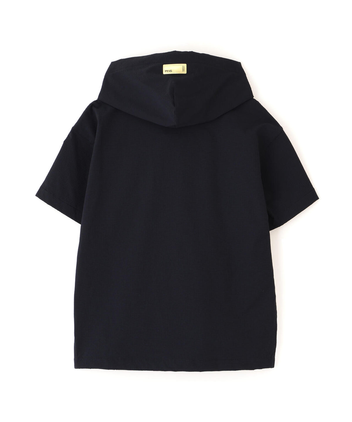 【PING APPAREL】半袖フーディプルオーバー <GOLD> (LADIES)