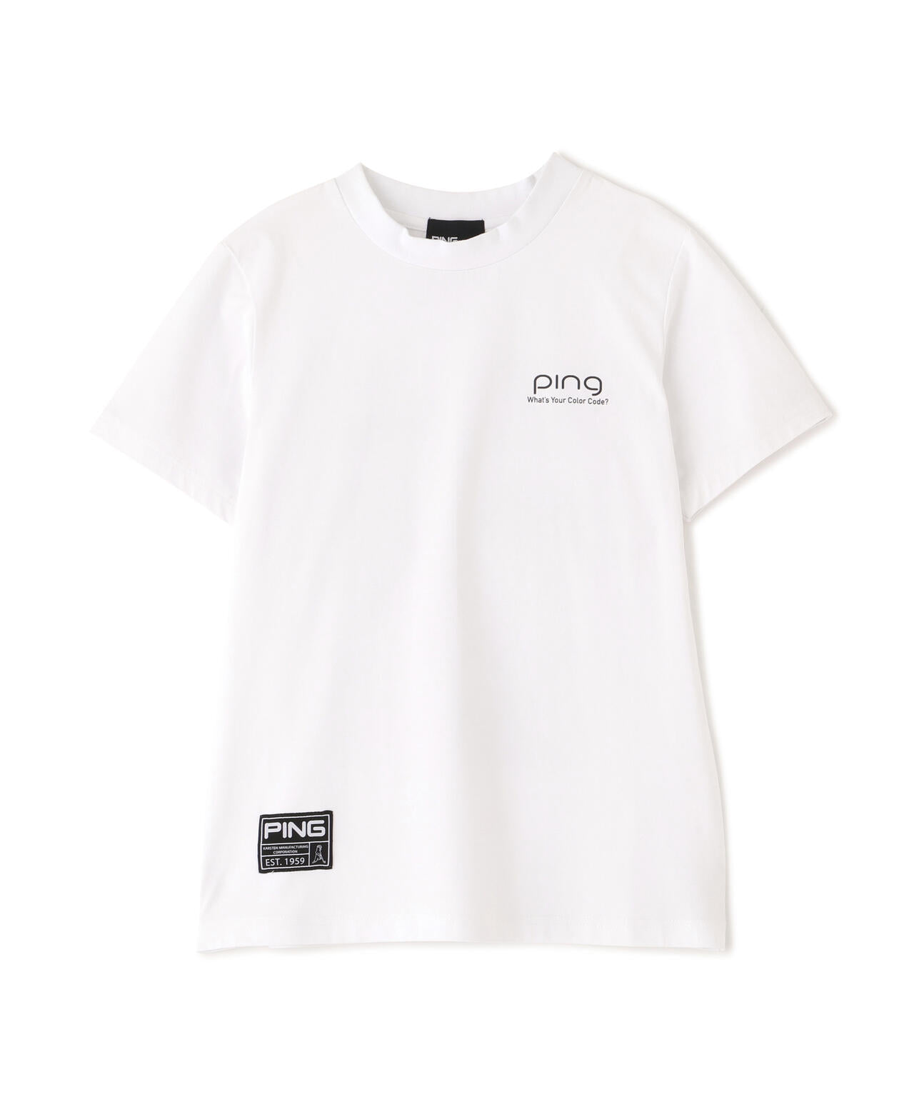 【PING APPAREL】PEカノコTシャツ <GOLD> (LADIES)