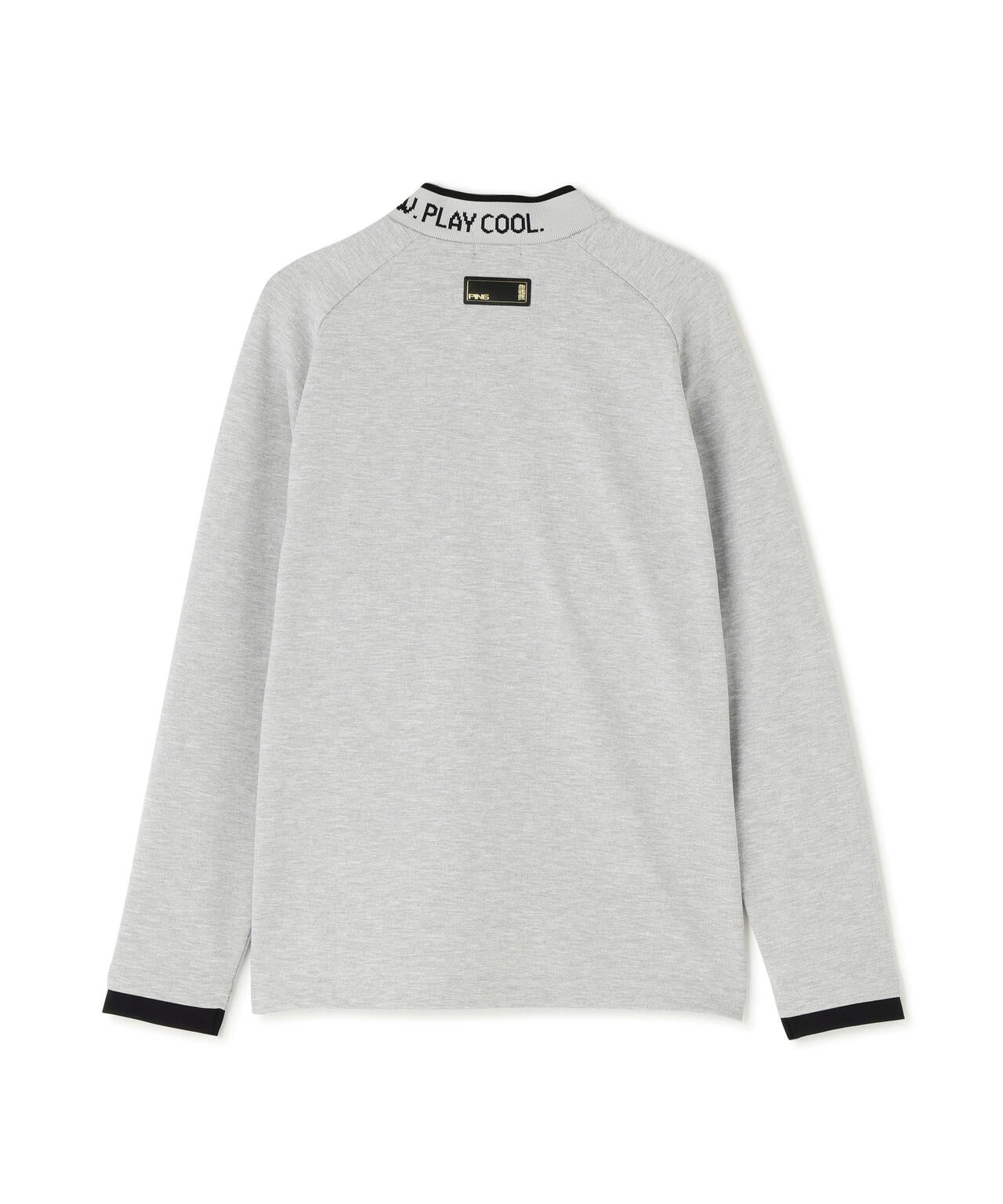 【PING APPAREL】冷感ポンチハイネックシャツ <GOLD> (LADIES)