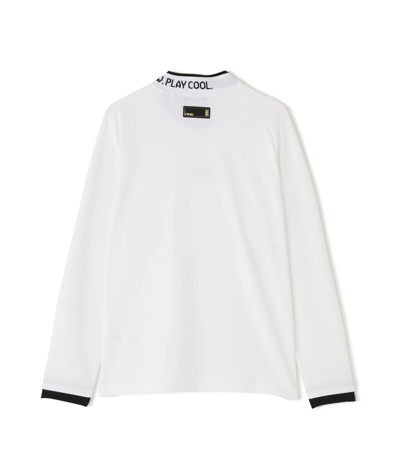 【PING APPAREL】冷感ポンチハイネックシャツ <GOLD> (LADIES)