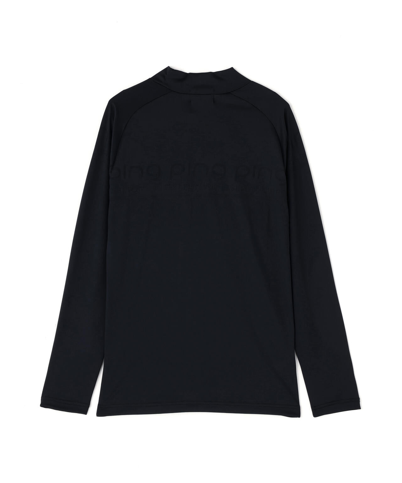 【PING APPAREL】ロゴジャカード長袖ハイネックシャツ <PERFORMANCE> (LADIES)