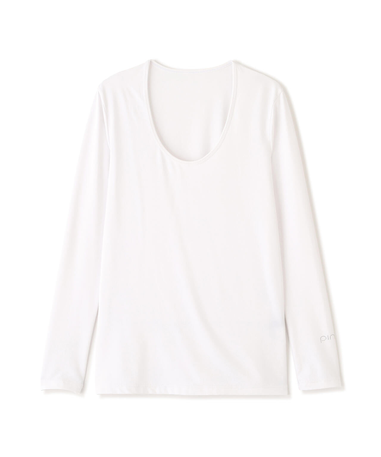 【PING APPAREL】UVカットUネック長袖インナーシャツ <GOLD> (LADIES)