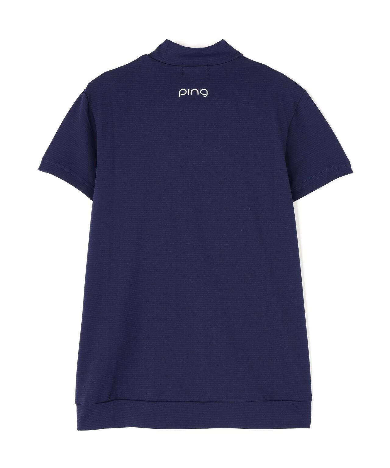 【PING APPAREL】SNAPTEXカノコインレーMr.PINGプリント半袖ハイネックカットソー <NATIVE> (LADIES)