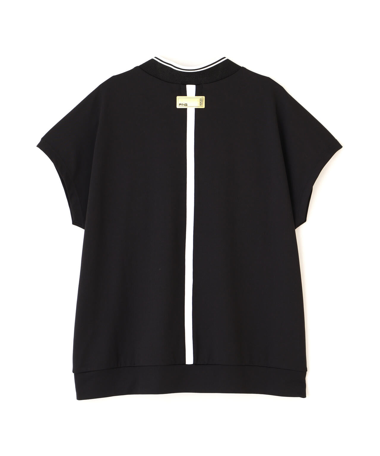 【PING APPAREL】テラカノコ半袖ハイネックシャツ <GOLD> (LADIES)
