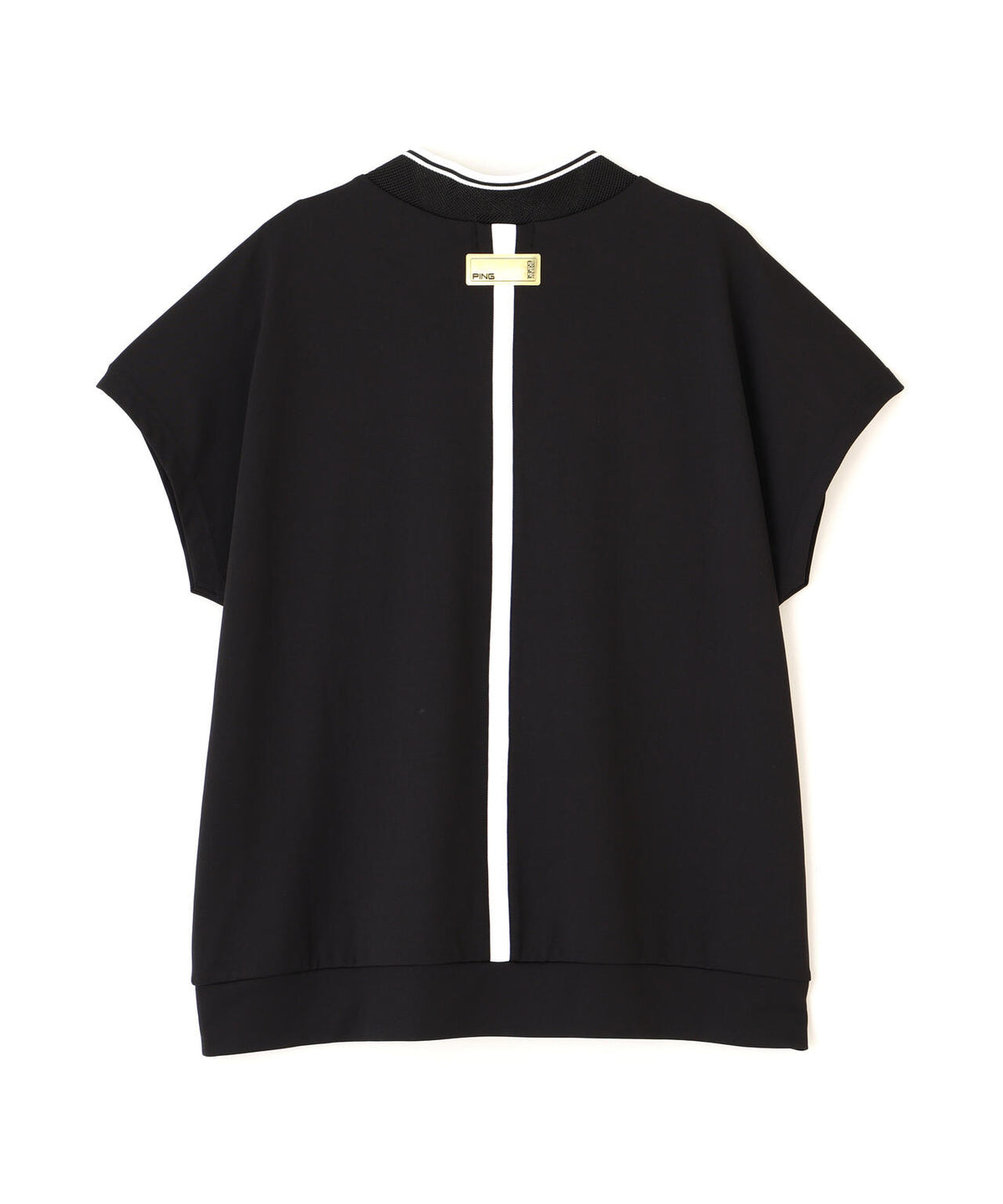 【PING APPAREL】テラカノコ半袖ハイネックシャツ <GOLD> (LADIES)