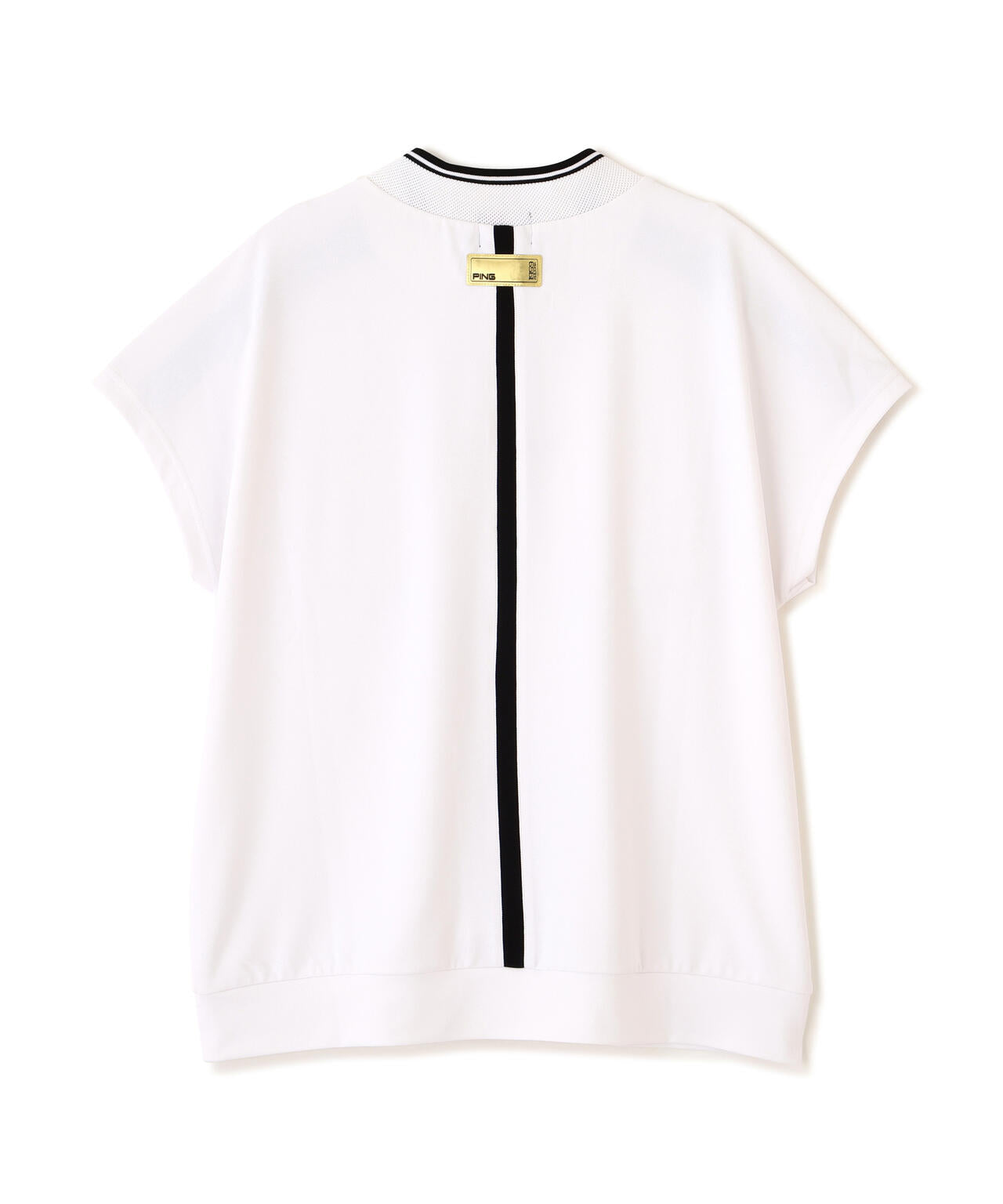【PING APPAREL】テラカノコ半袖ハイネックシャツ <GOLD> (LADIES)