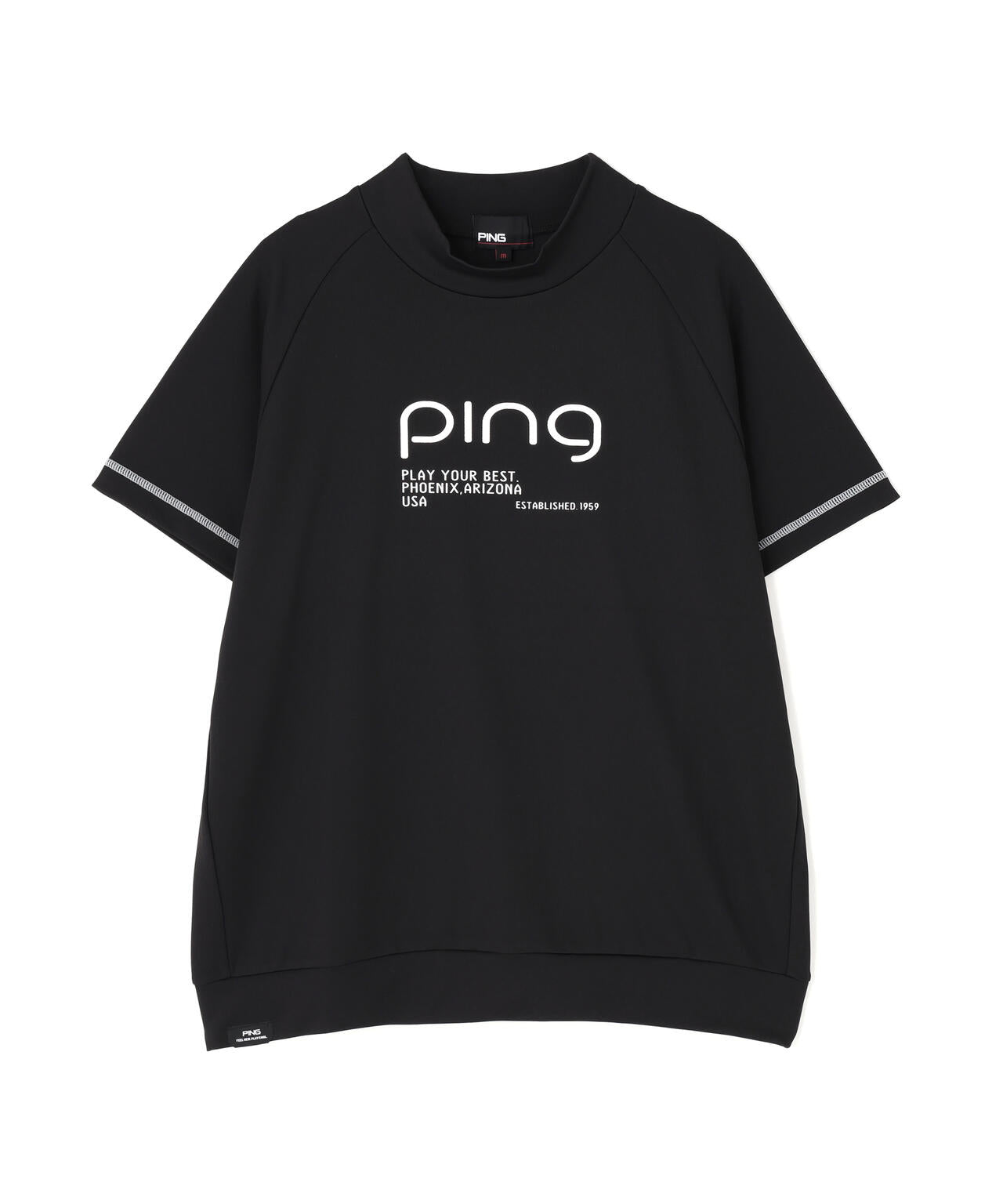 【PING APPAREL】テラカノコ半袖ハイネックシャツ <PERFORMANCE> (LADIES)