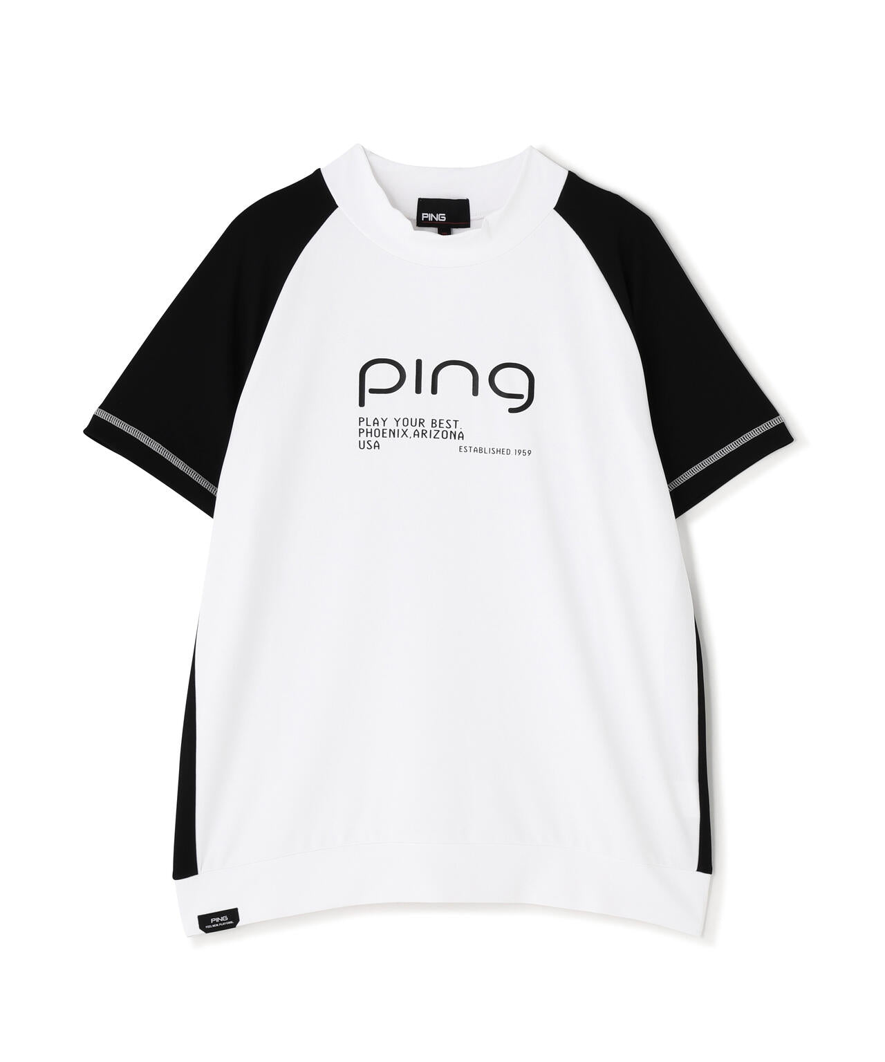 【PING APPAREL】テラカノコ半袖ハイネックシャツ <PERFORMANCE> (LADIES)
