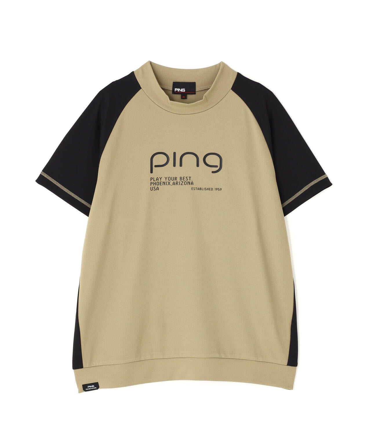 【PING APPAREL】テラカノコ半袖ハイネックシャツ <PERFORMANCE> (LADIES)