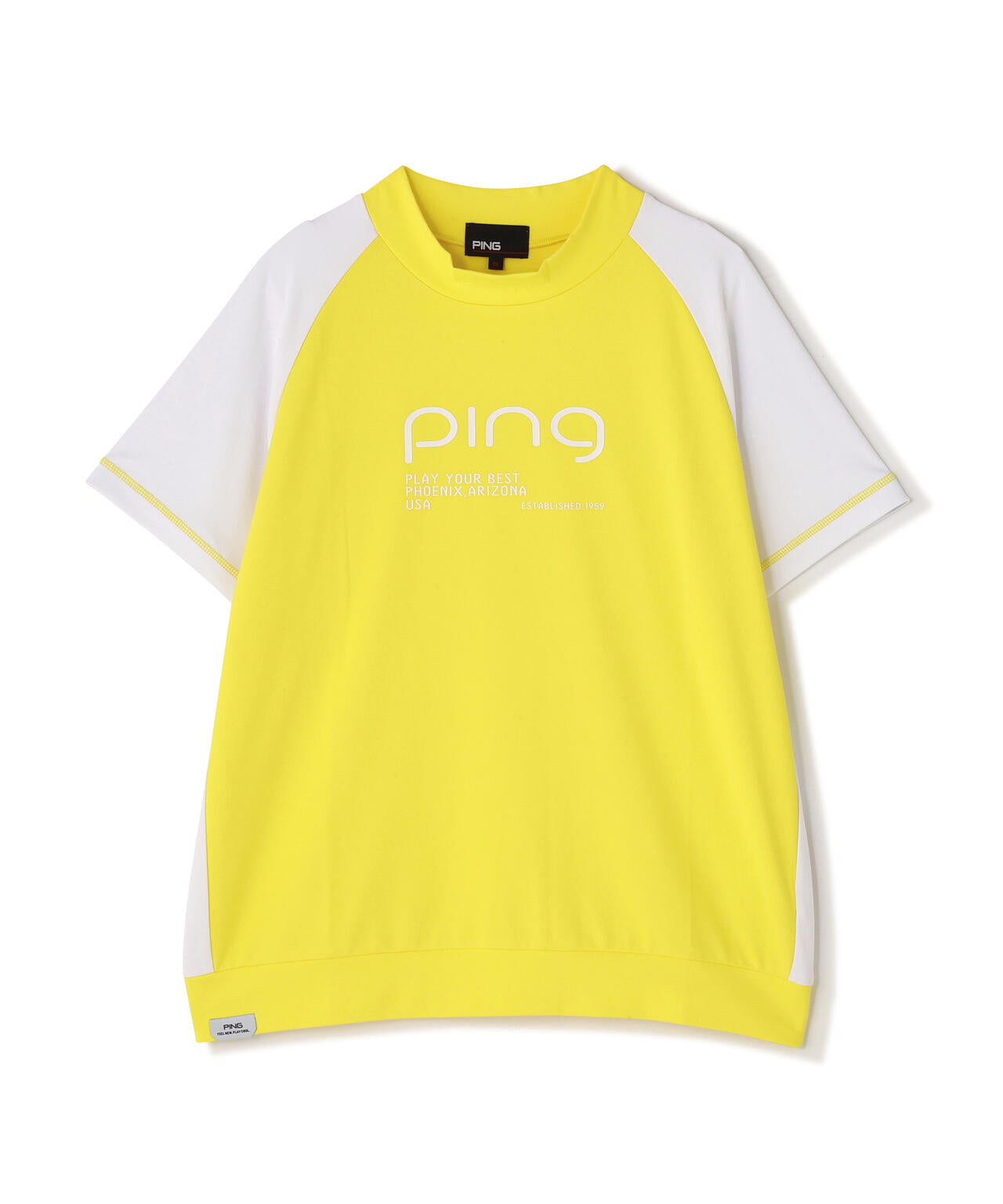 【PING APPAREL】テラカノコ半袖ハイネックシャツ <PERFORMANCE> (LADIES)