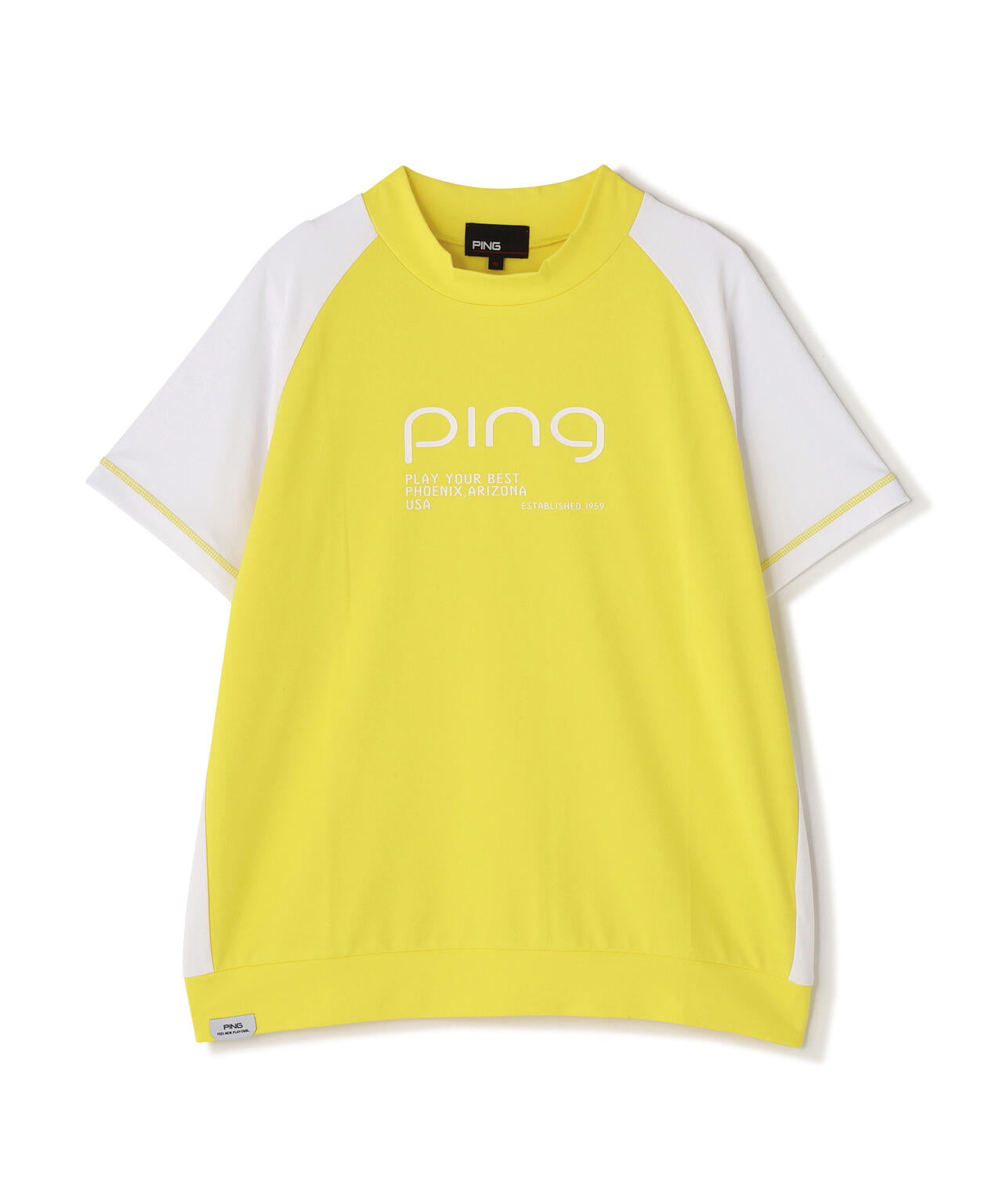 【PING APPAREL】テラカノコ半袖ハイネックシャツ <PERFORMANCE> (LADIES)