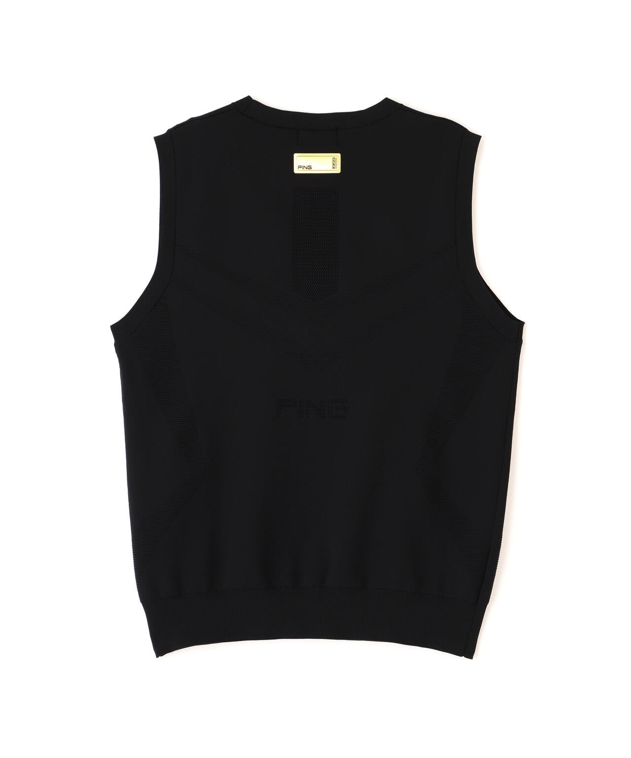 【PING APPAREL】ニットベスト <GOLD> (LADIES)