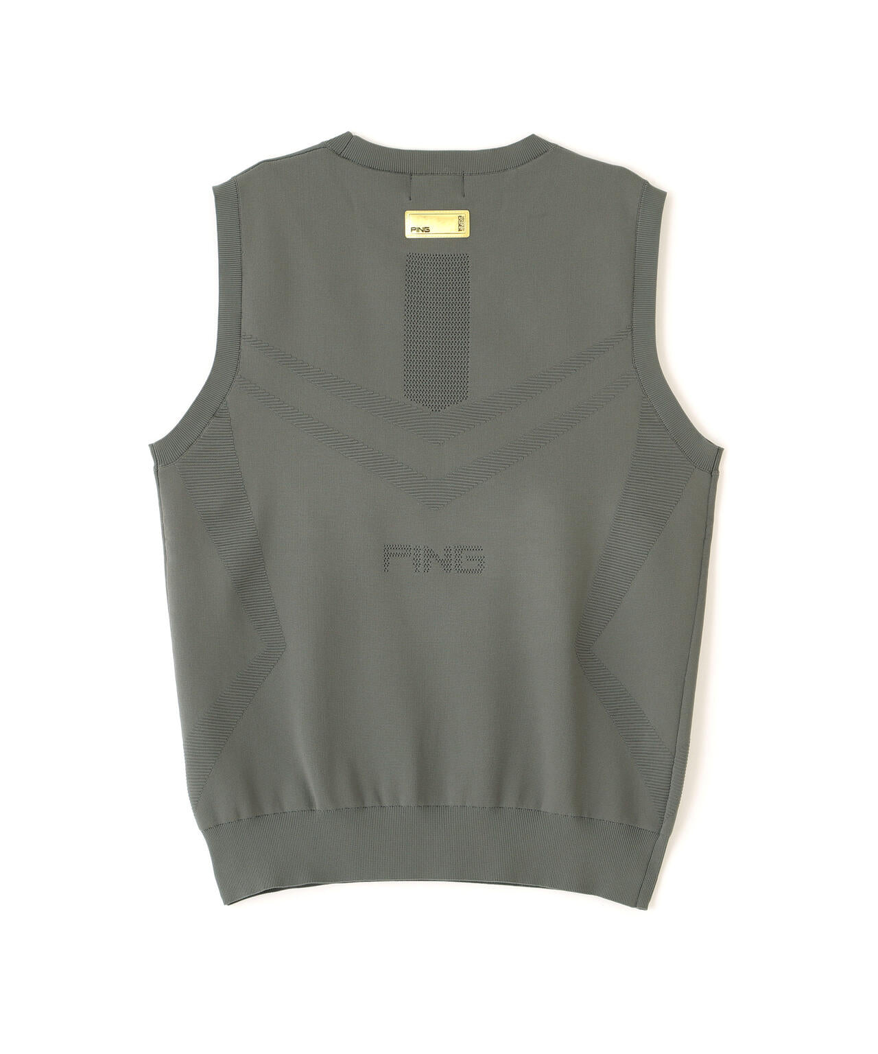 【PING APPAREL】ニットベスト <GOLD> (LADIES)