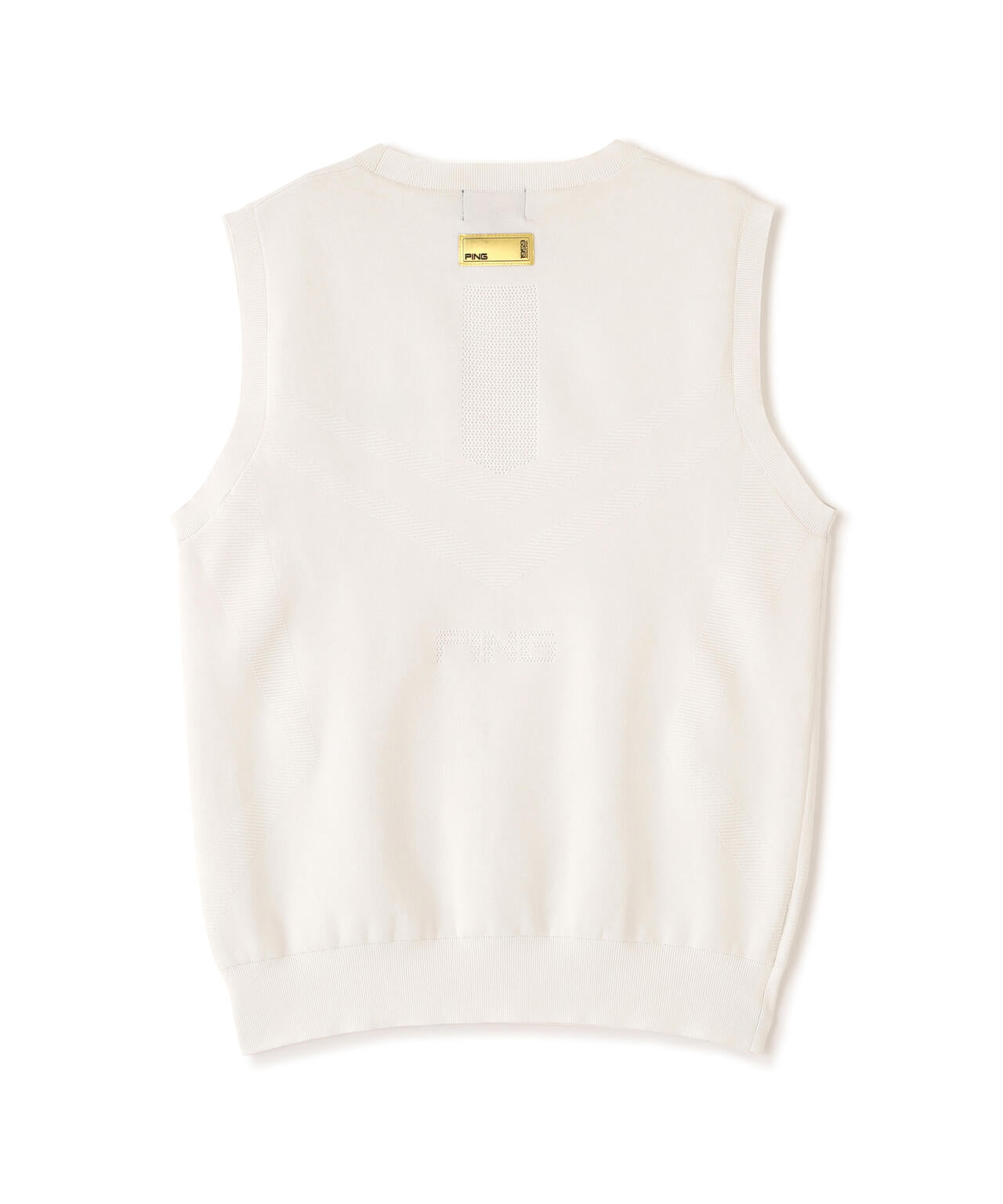【PING APPAREL】ニットベスト <GOLD> (LADIES)