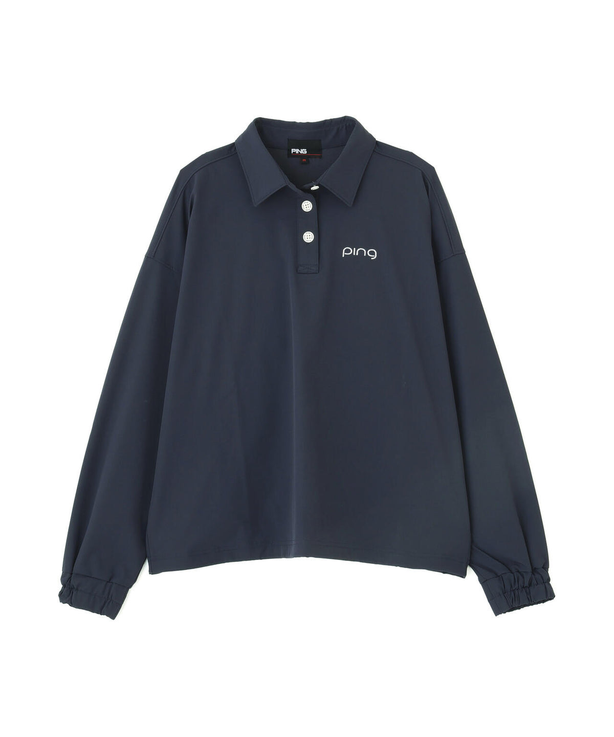 【PING APPAREL】ストレッチ布帛オーバーシャツ (LADIES)