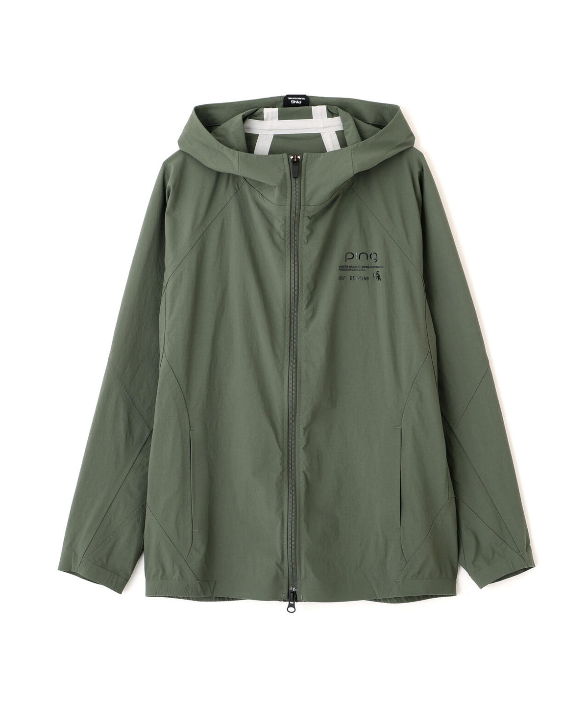 【PING APPAREL】全方向ストレッチフルジップフーディーブルゾン (LADIES)
