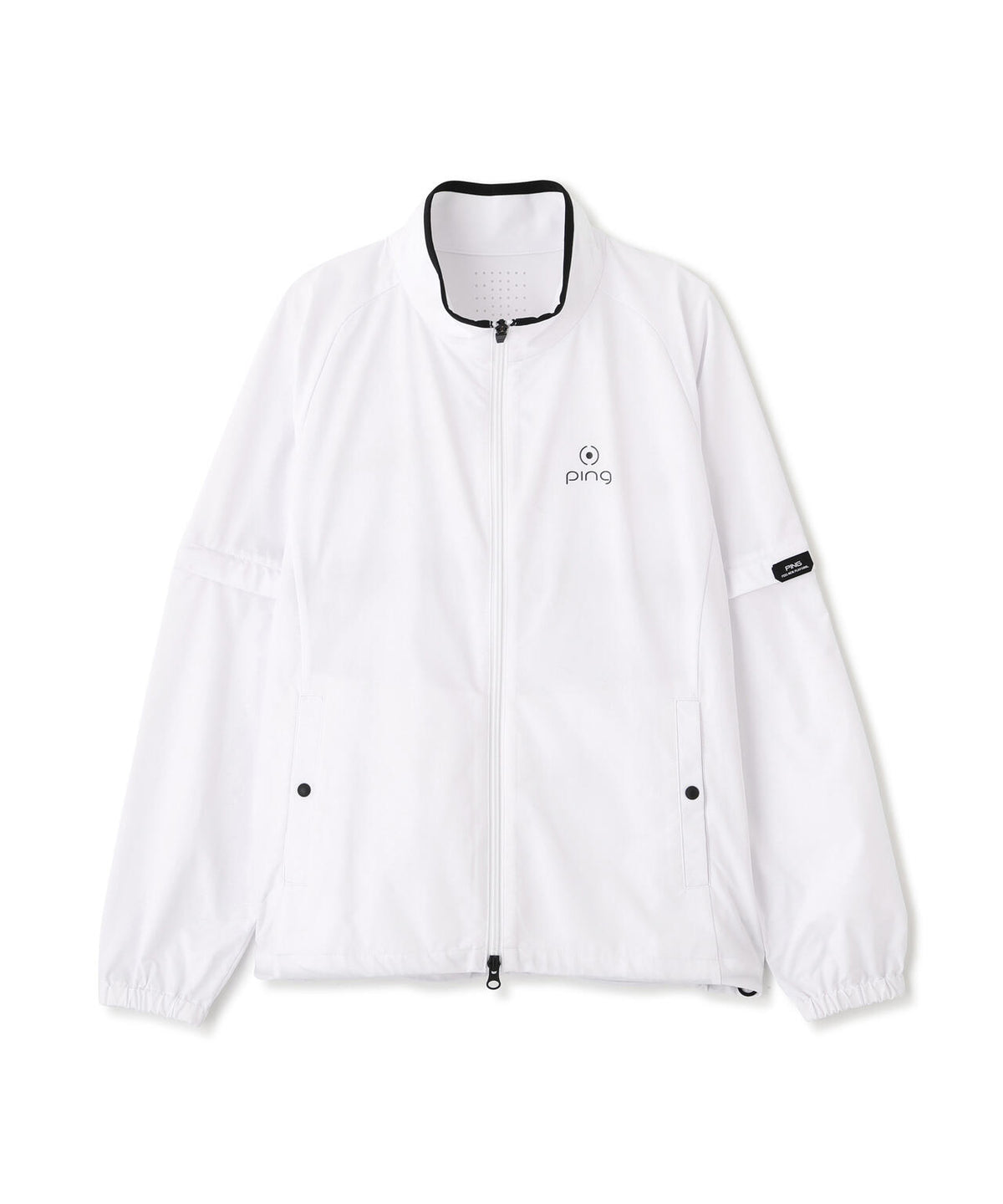 【PING APPAREL】ストレッチハイゲージ天竺2WAYスタンドフルジップブルゾン (LADIES)