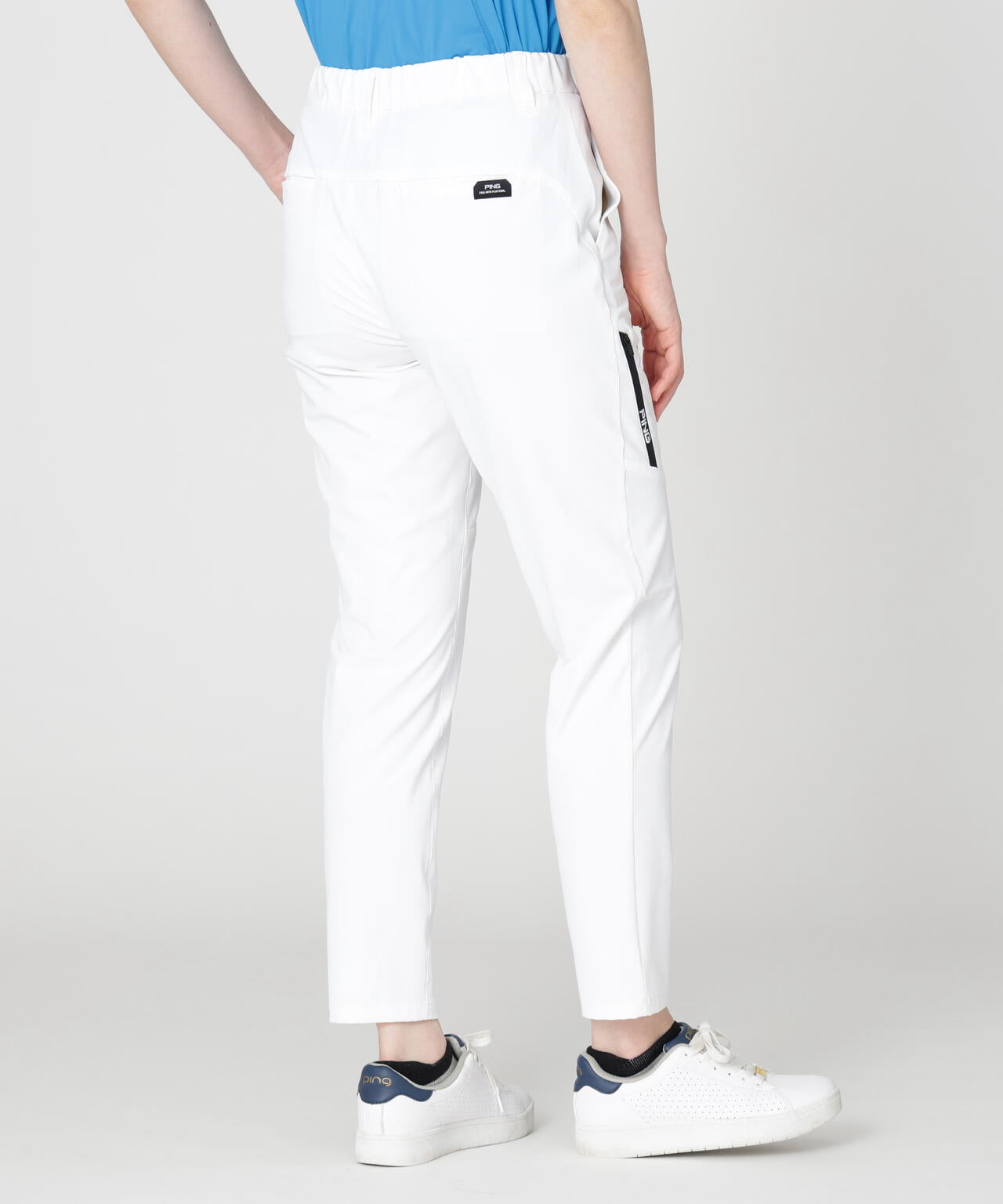 【PING APPAREL】ミニリップストップテーパードパンツ (LADIES)