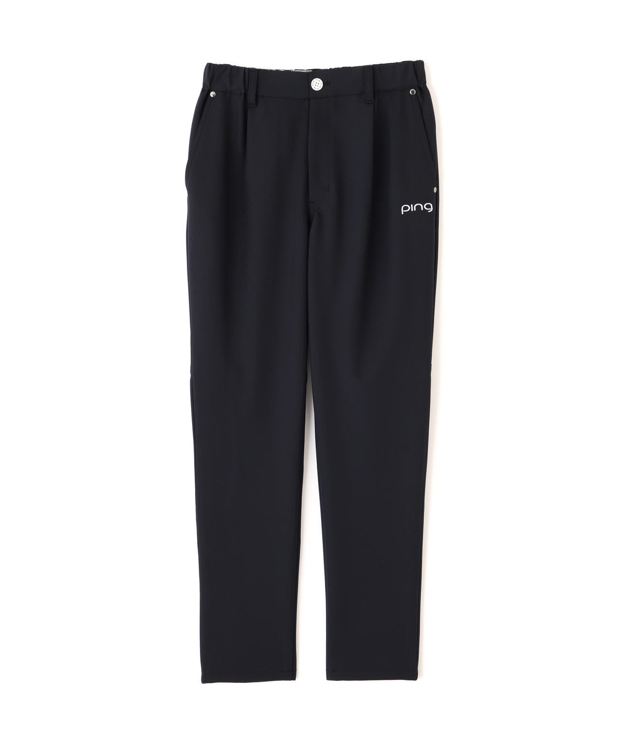 【PING APPAREL】全方向ストレッチ裏グリッドナイロン5ポケットテーパードパンツ (LADIES)