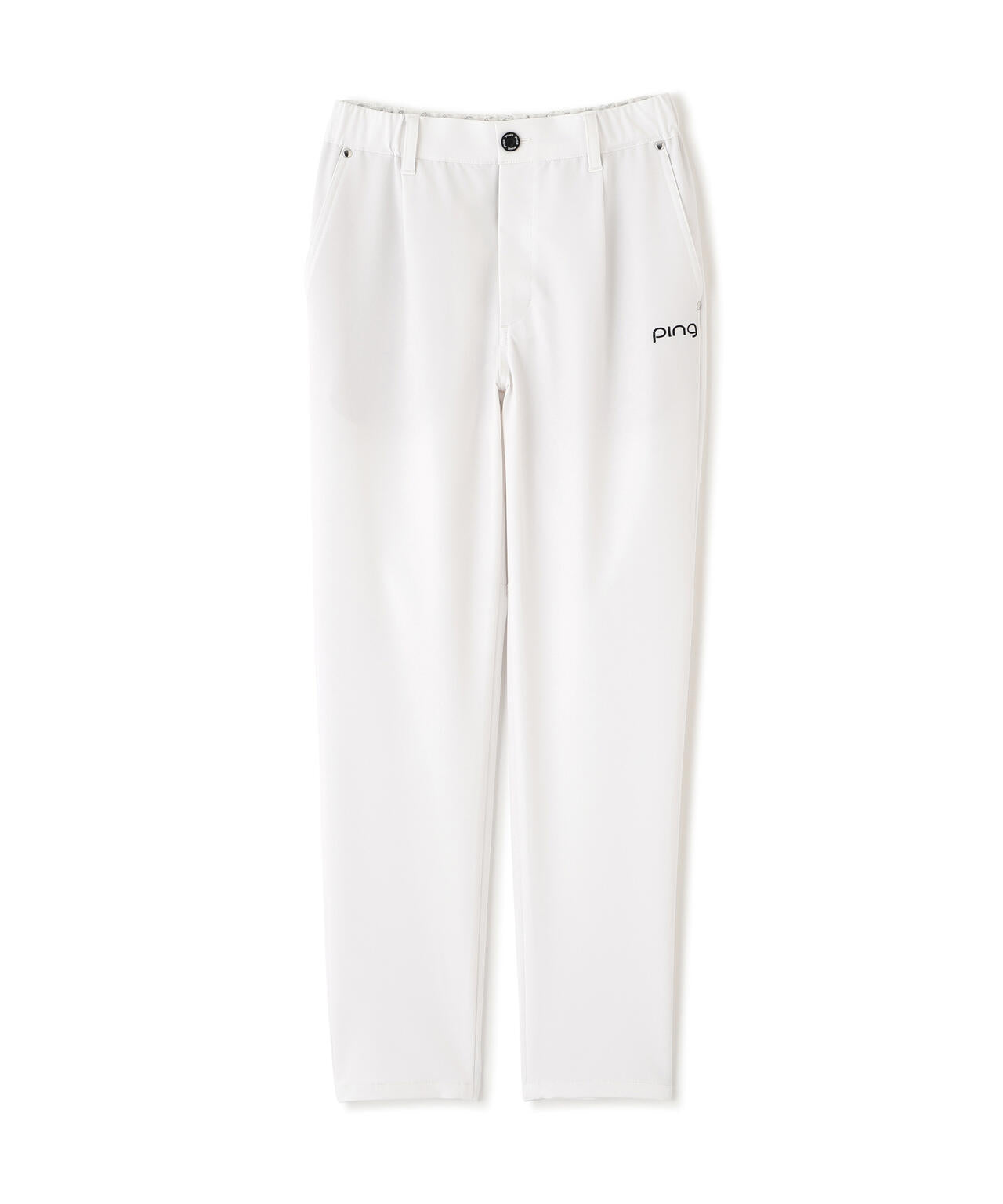 【PING APPAREL】全方向ストレッチ裏グリッドナイロン5ポケットテーパードパンツ (LADIES)