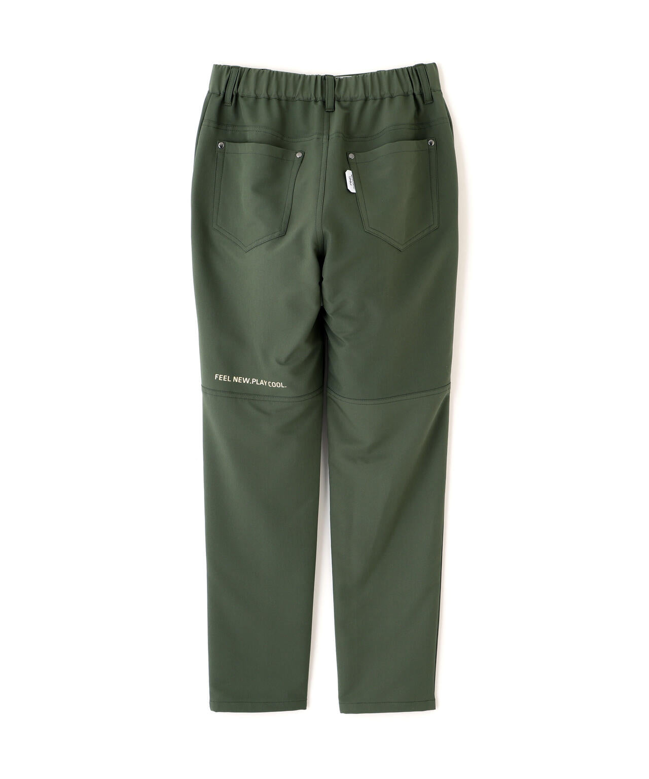 【PING APPAREL】全方向ストレッチ裏グリッドナイロン5ポケットテーパードパンツ (LADIES)