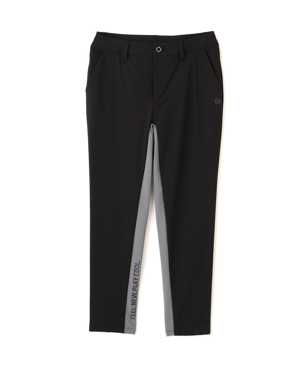 【PING APPAREL】全方向ストレッチ二重織 フィット&ストレッチ配色テーパードパンツ (LADIES)