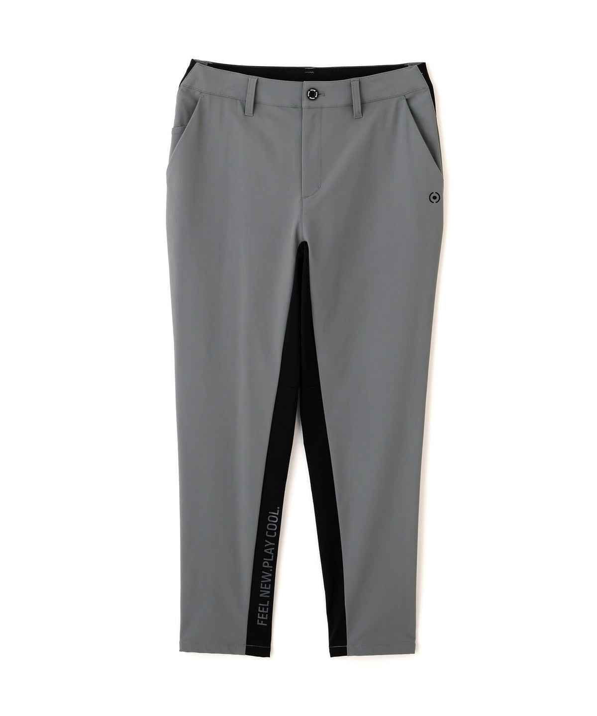 【PING APPAREL】全方向ストレッチ二重織 フィット&ストレッチ配色テーパードパンツ (LADIES)