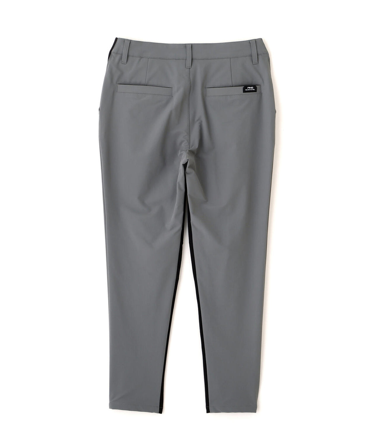 【PING APPAREL】全方向ストレッチ二重織 フィット&ストレッチ配色テーパードパンツ (LADIES)