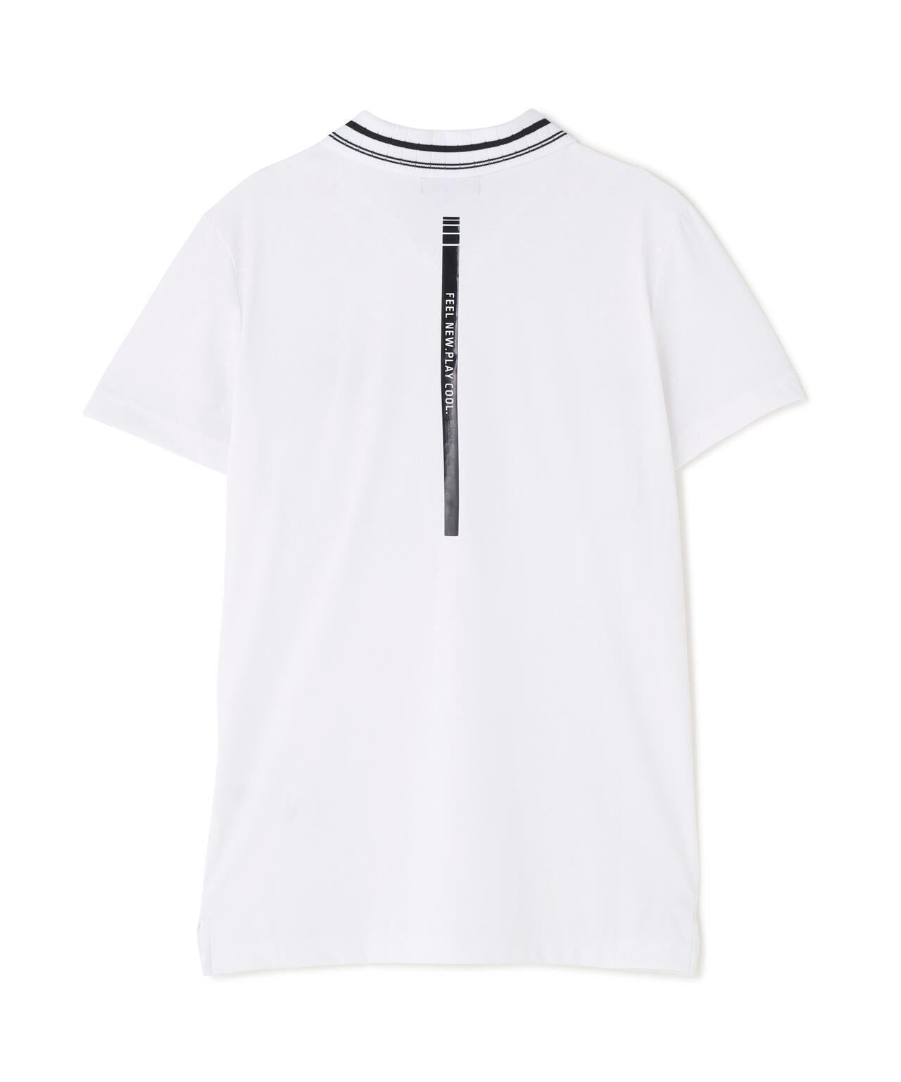 【PING APPAREL】ライン衿半袖ポロシャツ (LADIES)