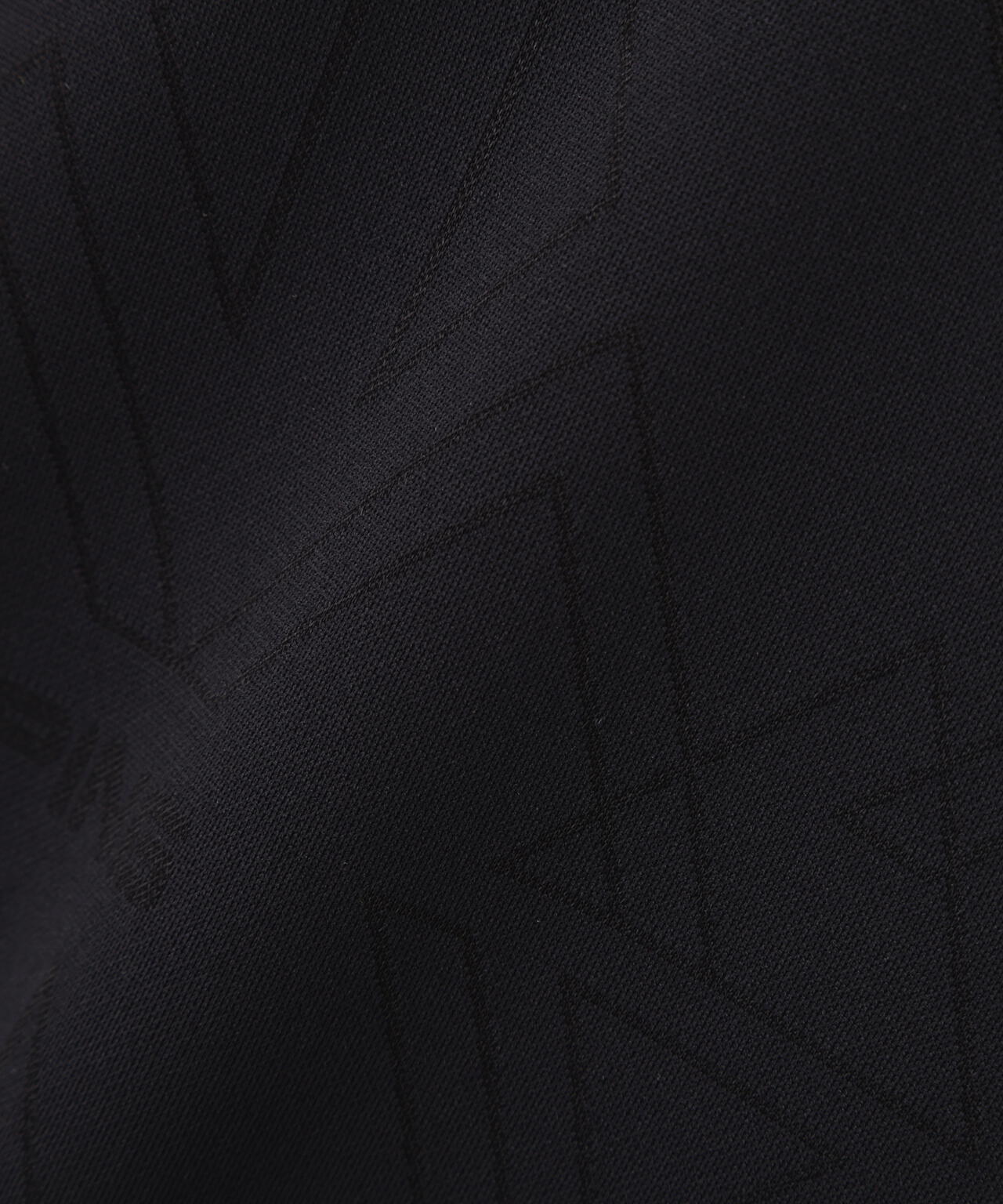 【PING APPAREL】ストレッチダルブラ三角幾何学柄ジャカード半袖ポロシャツ (LADIES)