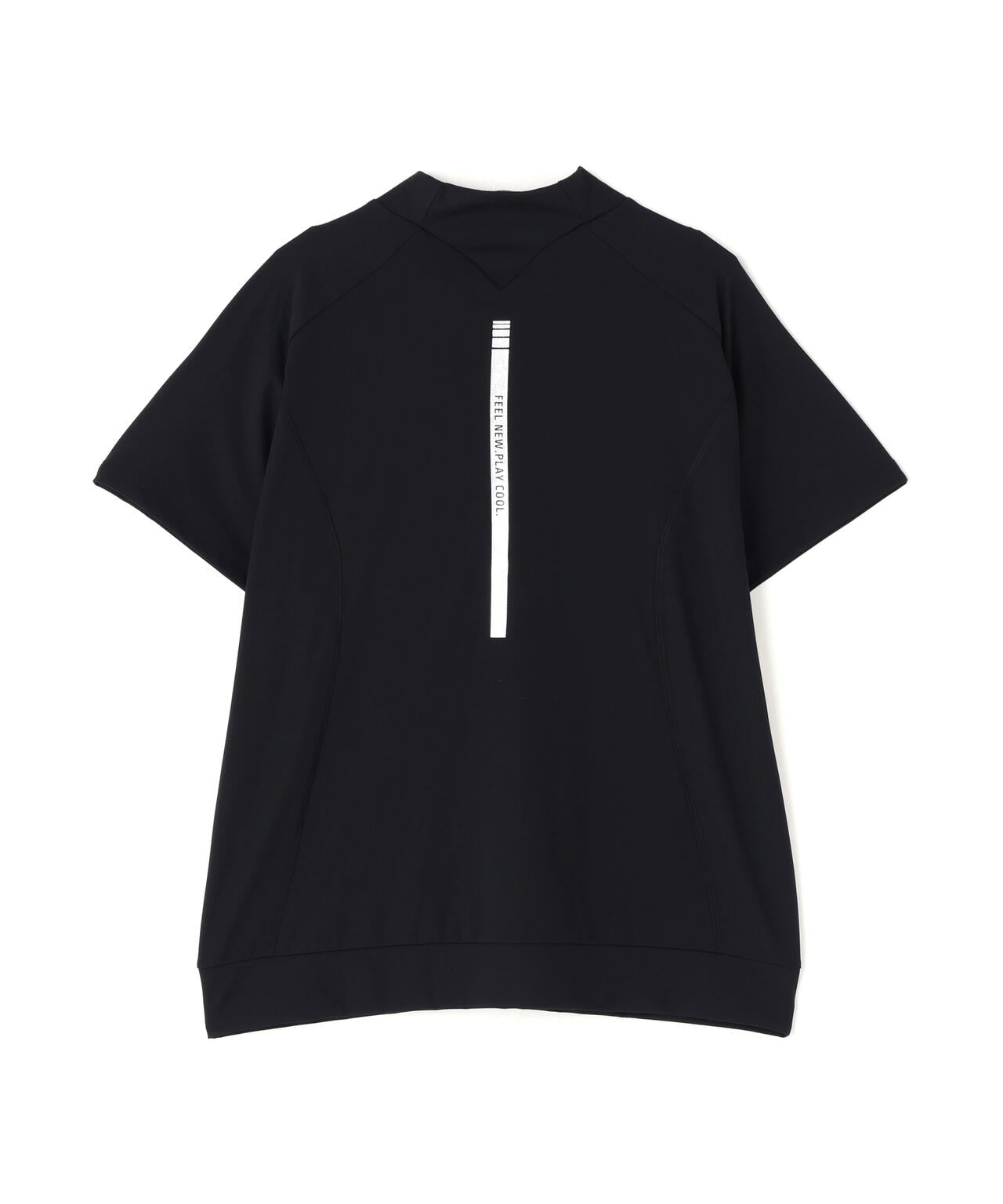 【PING APPAREL】リラックス半袖ハイネックシャツ (LADIES)