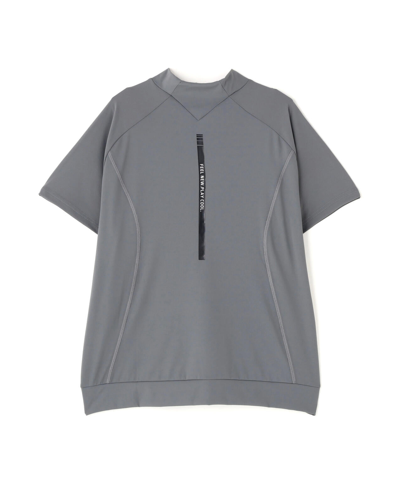 【PING APPAREL】リラックス半袖ハイネックシャツ (LADIES)