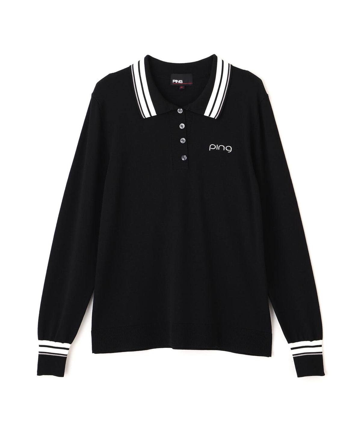 【PING APPAREL】スキッパーニットプルオーバー (LADIES)