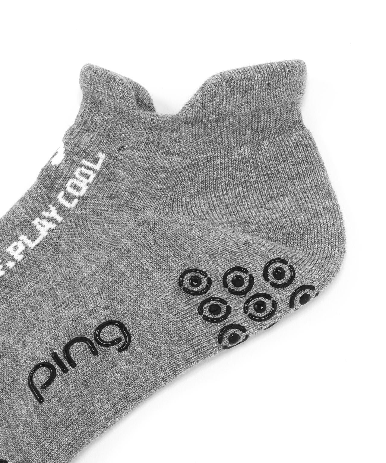【PING APPAREL】ロゴアンクルソックス (LADIES)