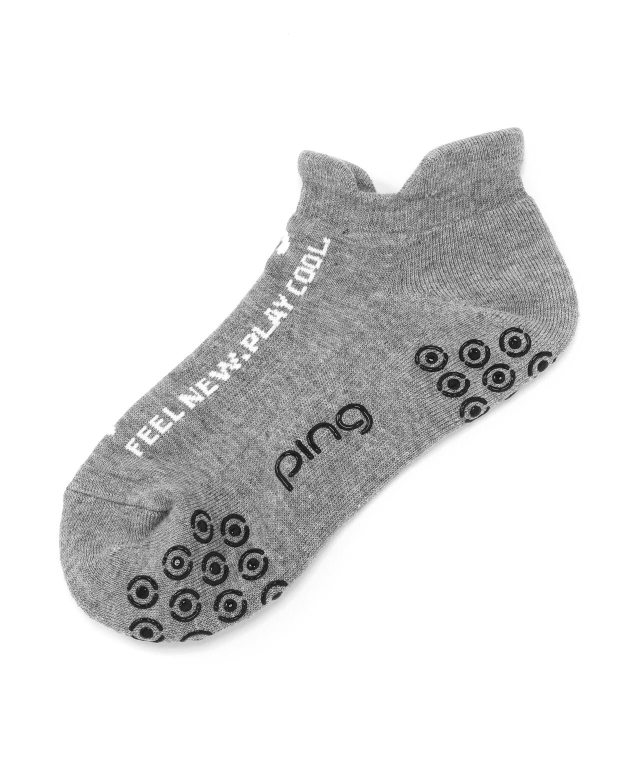 【PING APPAREL】ロゴアンクルソックス (LADIES)