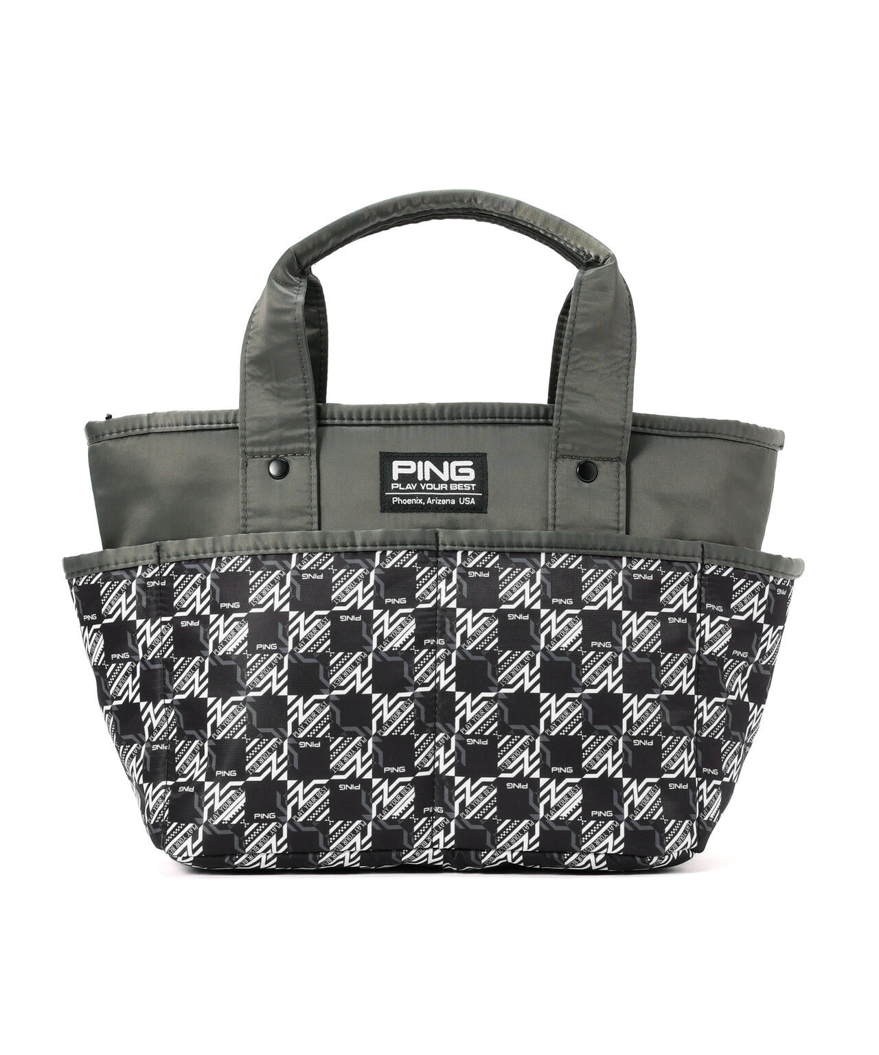 【PING】GB-F2602 AZ ROUND TOTE ラウンドトートバッグ (UNISEX)