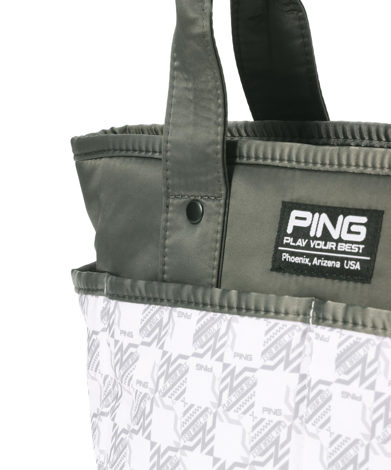 【PING】GB-F2602 AZ ROUND TOTE ラウンドトートバッグ (UNISEX)