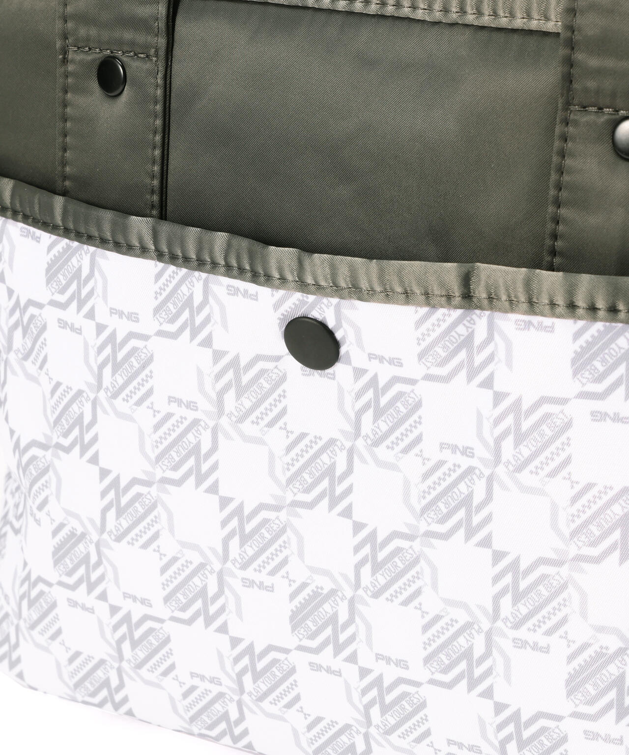 【PING】GB-F2602 AZ ROUND TOTE ラウンドトートバッグ (UNISEX)