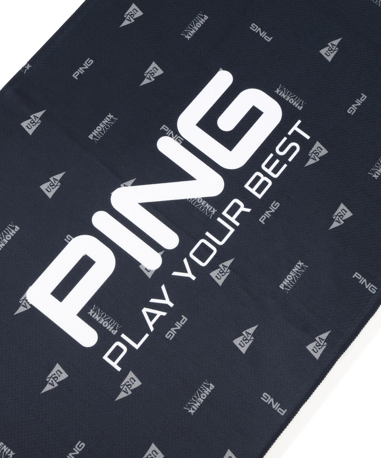 【PING】AC-F2602 US FLAG COOL TOWEL クールタオル (UNISEX)