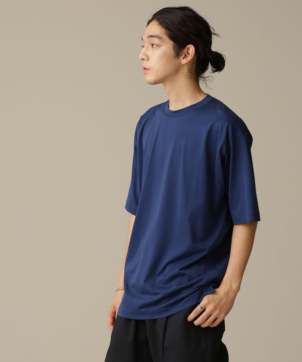 LB.03/超長綿シルケットクルーネックTシャツ