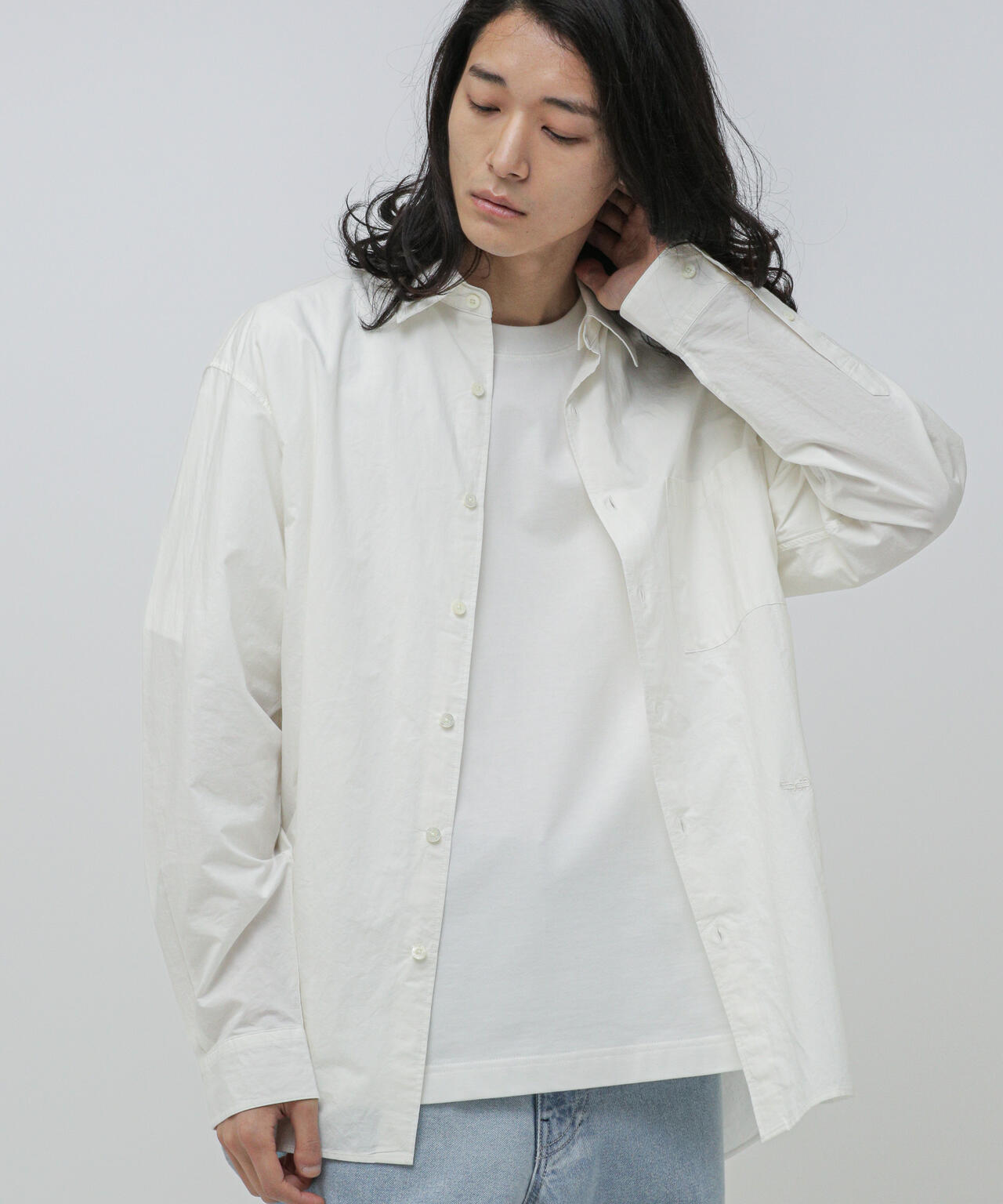 LB.03/「ESSENTIAL LINE」デタッチャブルカラーシャツ