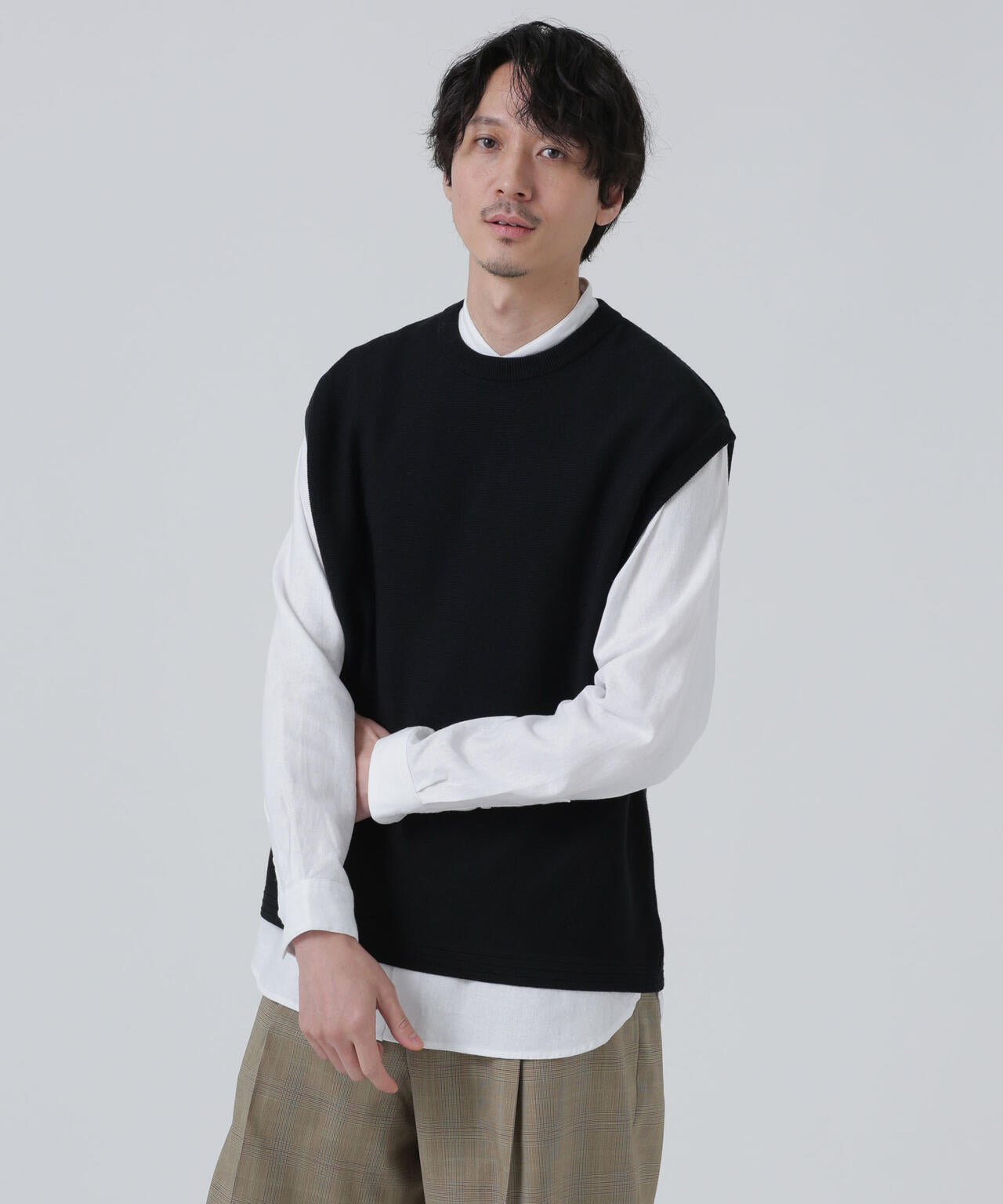 LB.03/「タフニット」凹凸ベスト