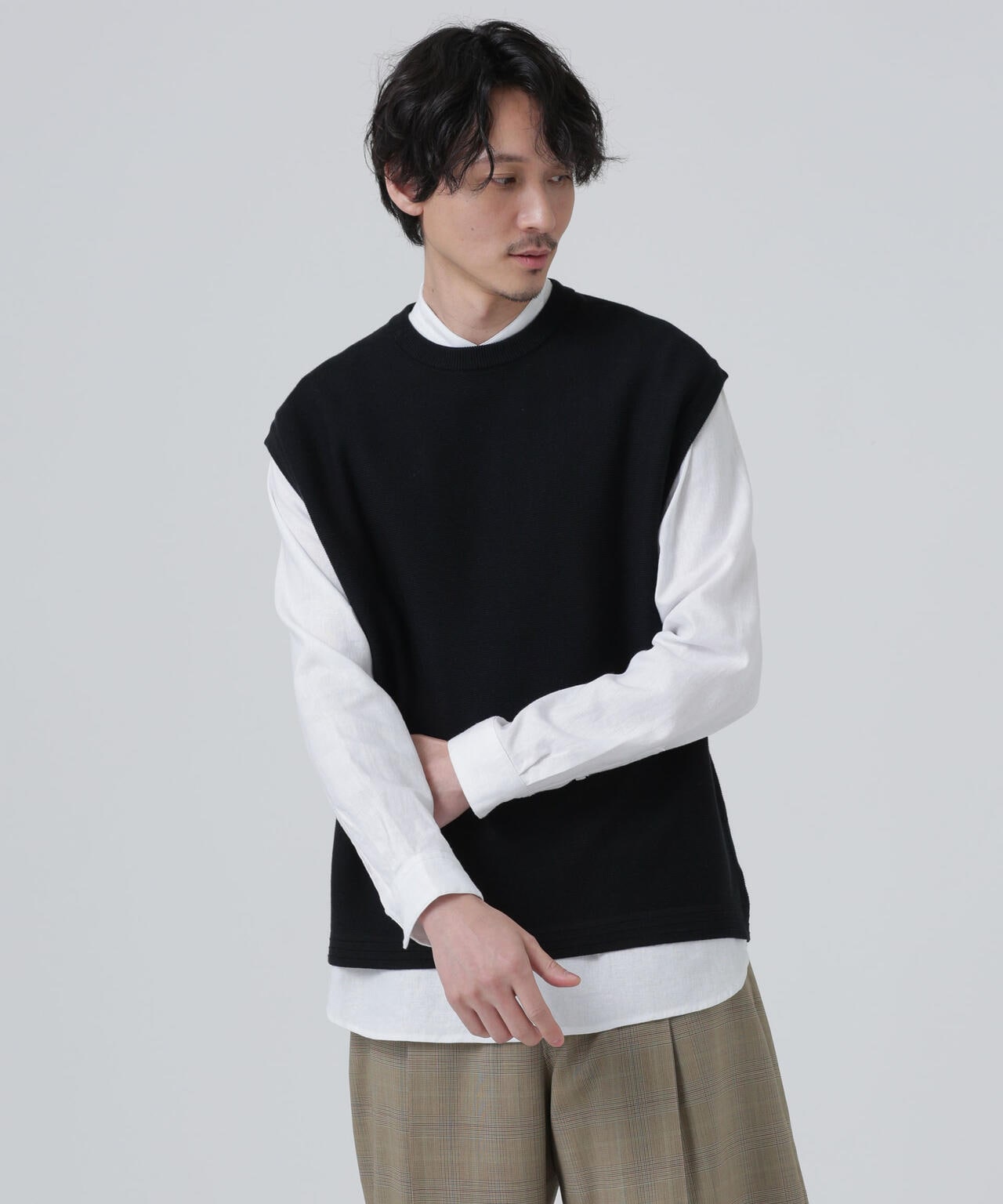 LB.03/「タフニット」凹凸ベスト