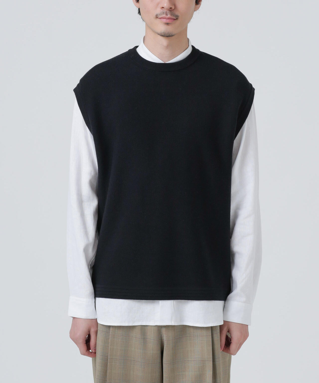 LB.03/「タフニット」凹凸ベスト