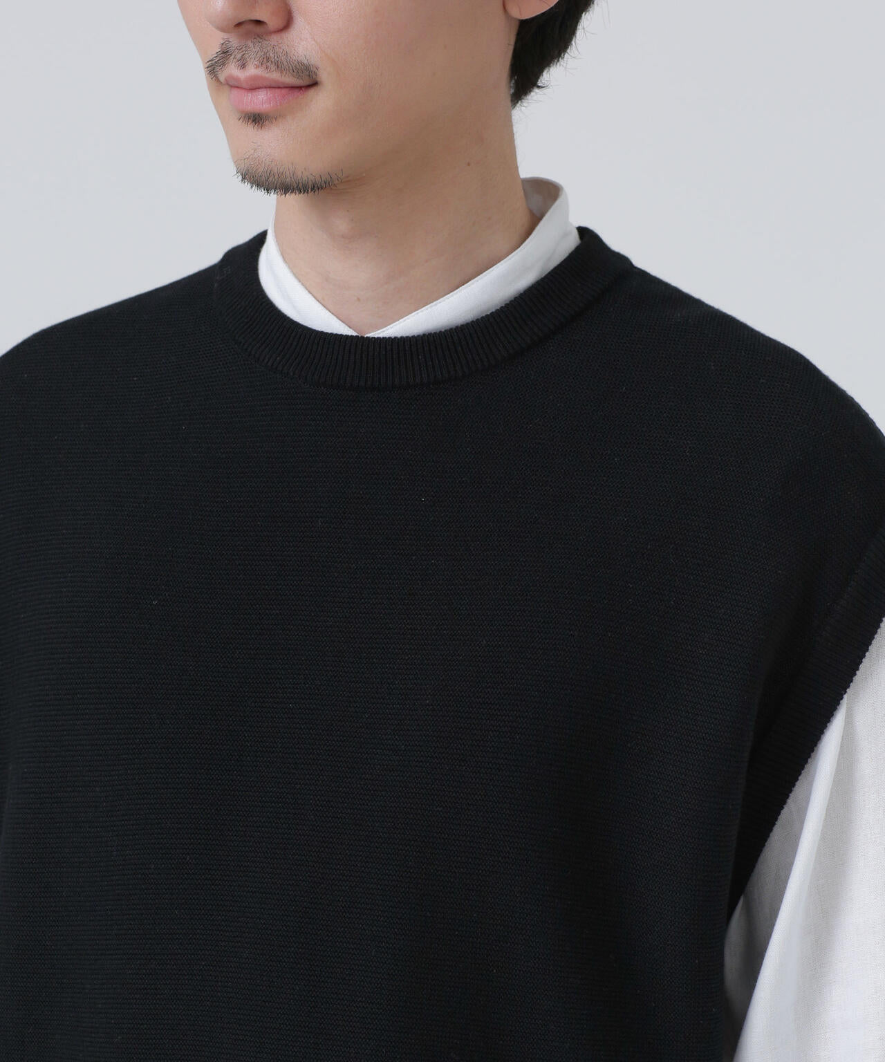 LB.03/「タフニット」凹凸ベスト