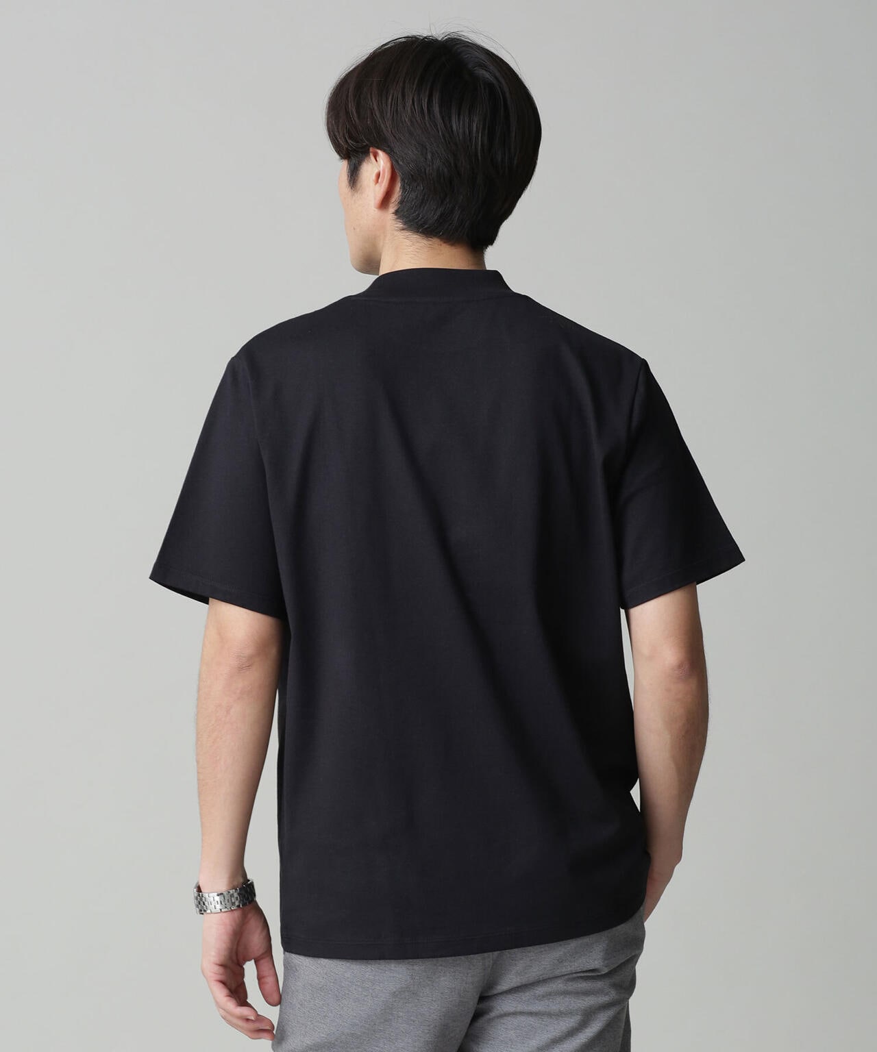LB.03/Anti Soaked 汗染み防止 モックネックTシャツ