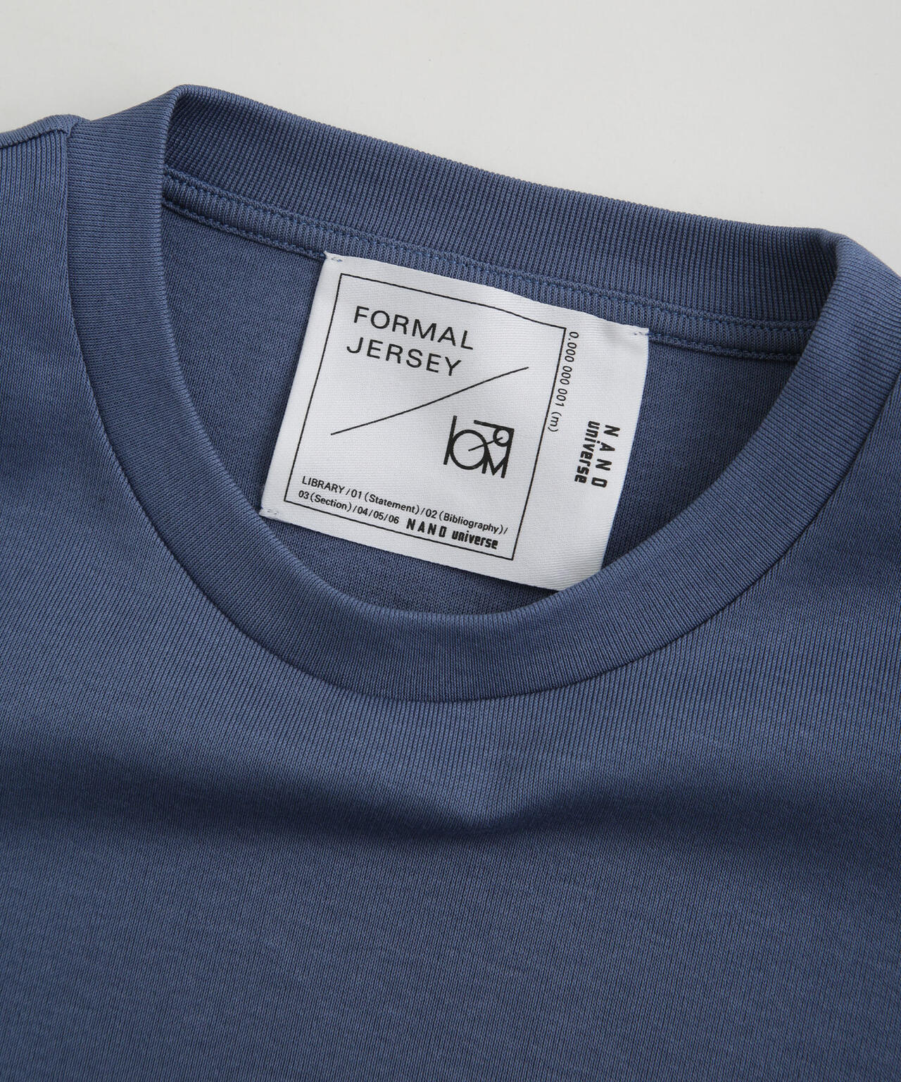 LB.03/「FORMAL JERSEY」クルーネックカットソー半袖