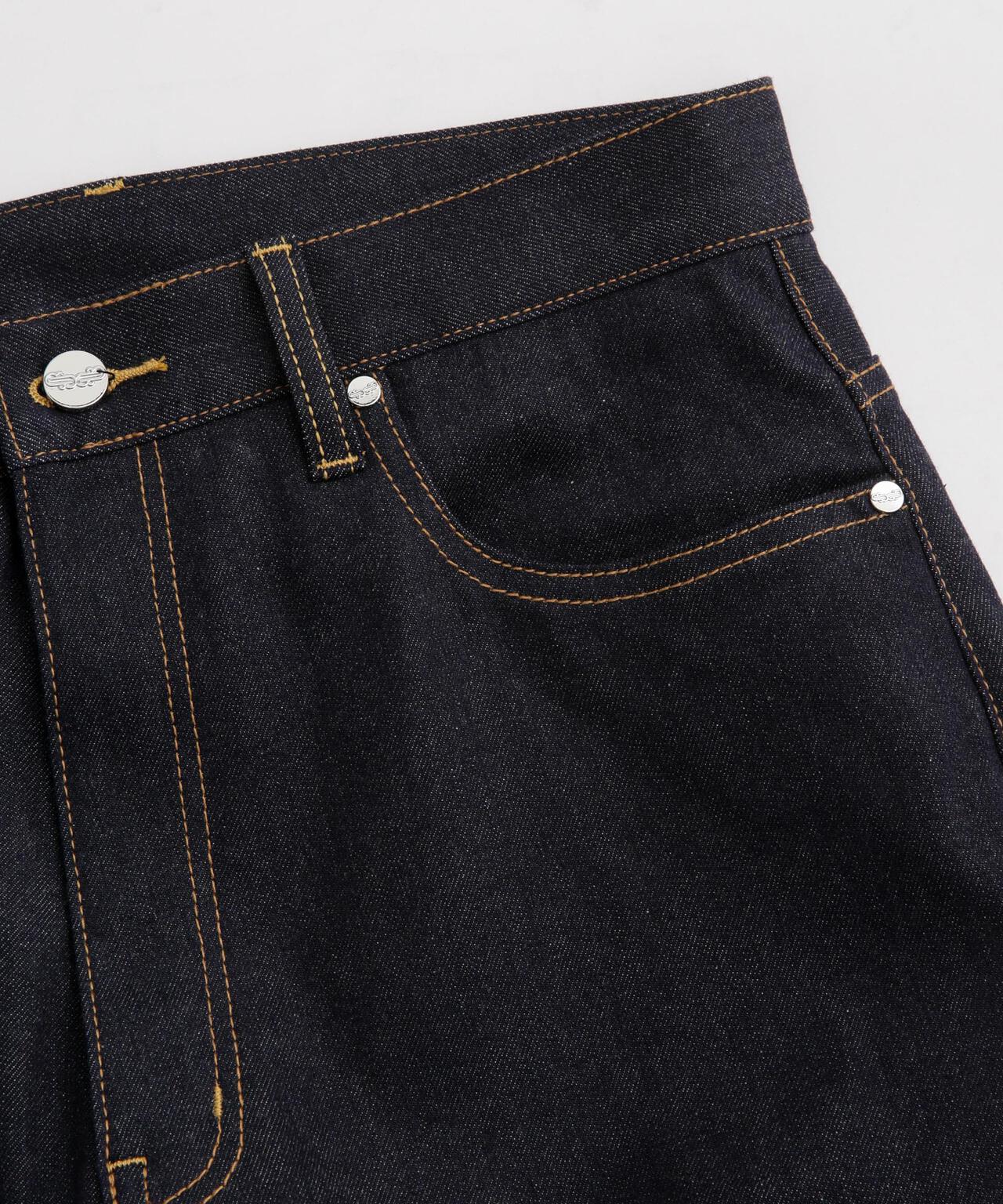 LB.03/「ESSENTIAL LINE」ノンフェイドバギーデニム