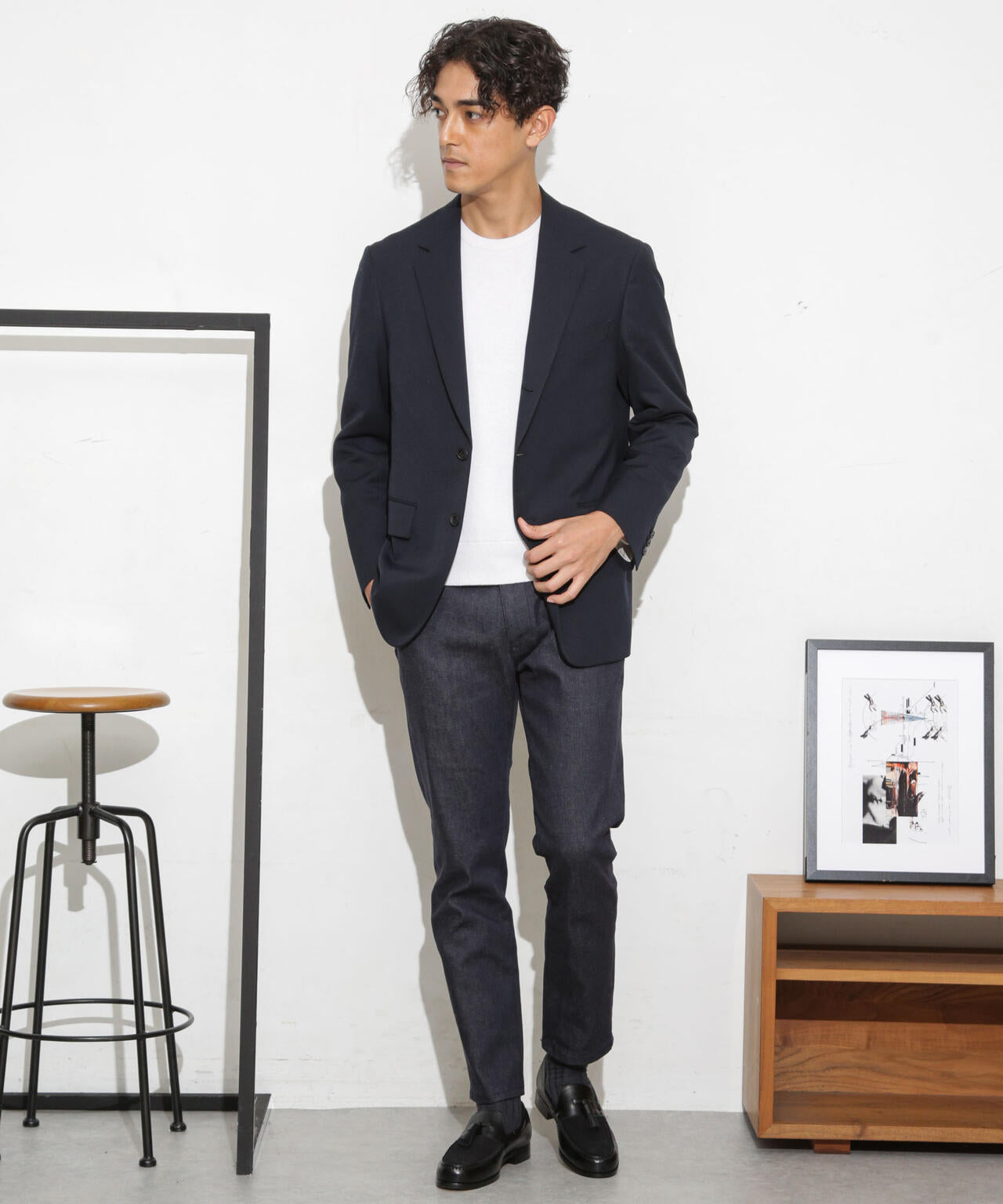 LB.03/「ESSENTIAL LINE」ノンフェイドスキニースラックス