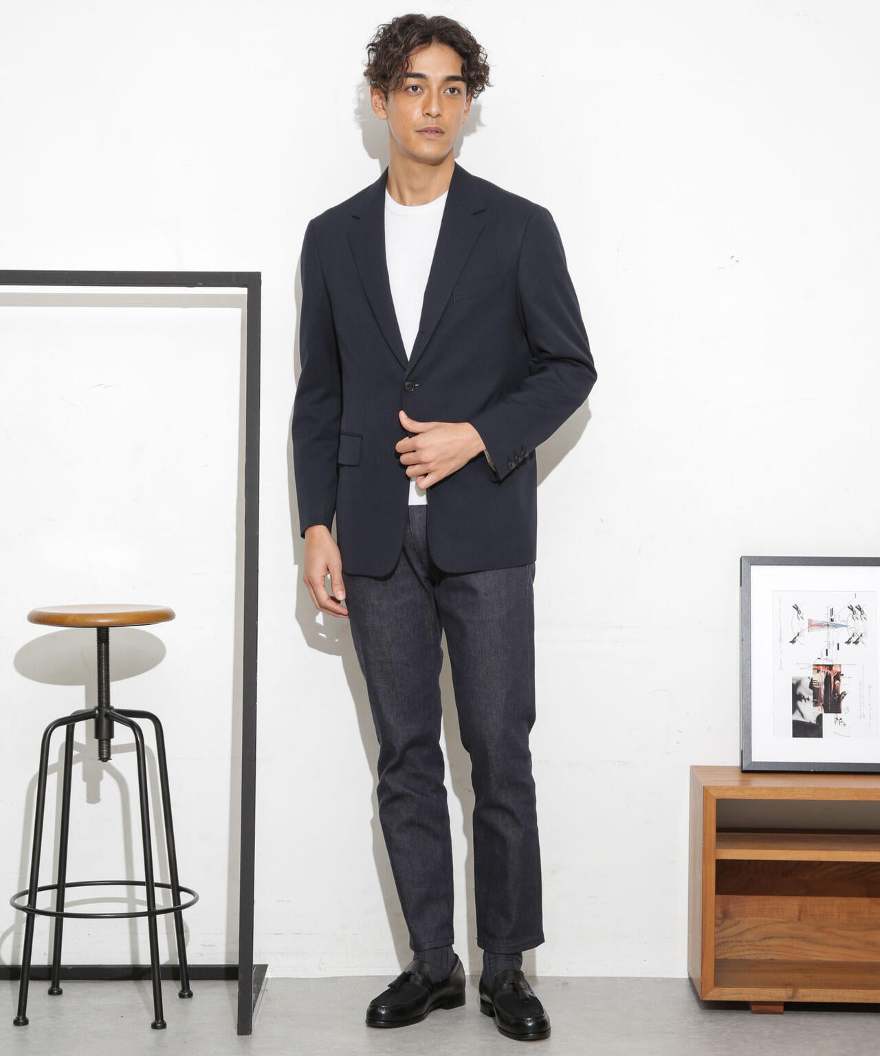 LB.03/「ESSENTIAL LINE」ノンフェイドスキニースラックス